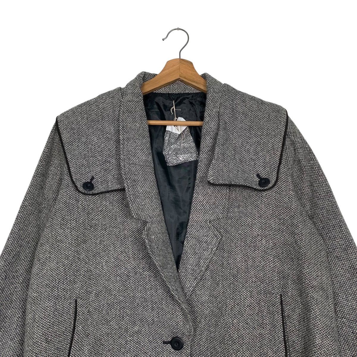 Japanese Brand Japanese Brand Wool Houndstooth Women Jacket Size M / US 6-8 / IT 42-44 - 2 Thumbnail