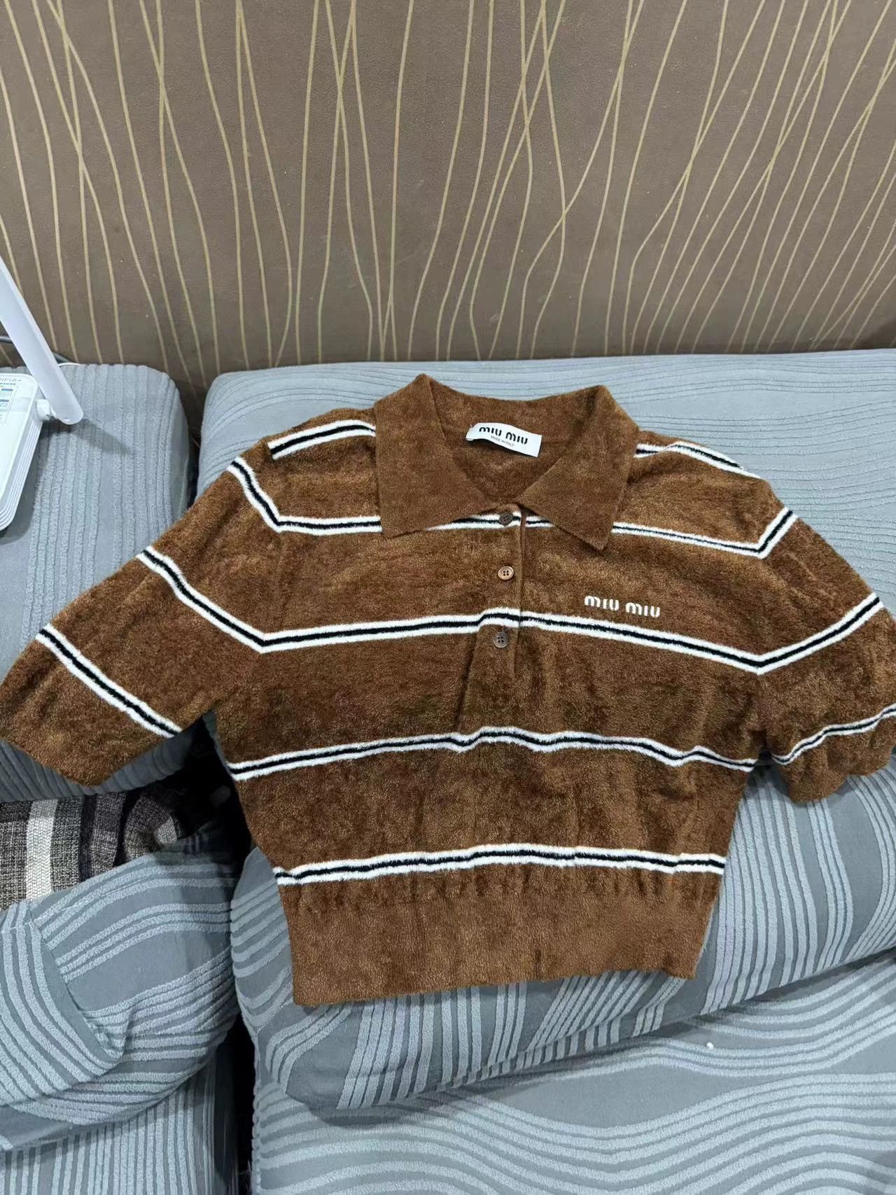 Miu Miu MIU MIU 25SS Polo Shirt New Size S / US 4 / IT 40 - 3 Thumbnail