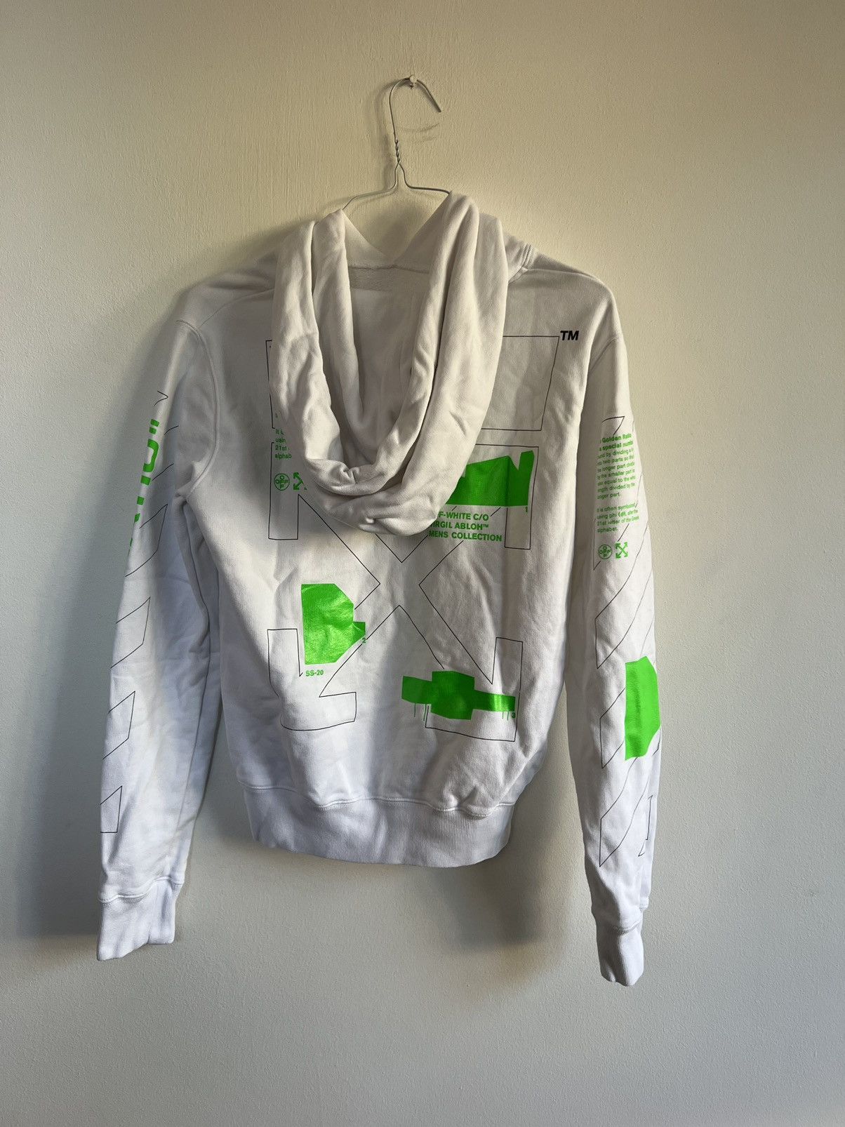 Off-White Off white golden ratio hoodie Size US S / EU 44-46 / 1 - 5 Thumbnail