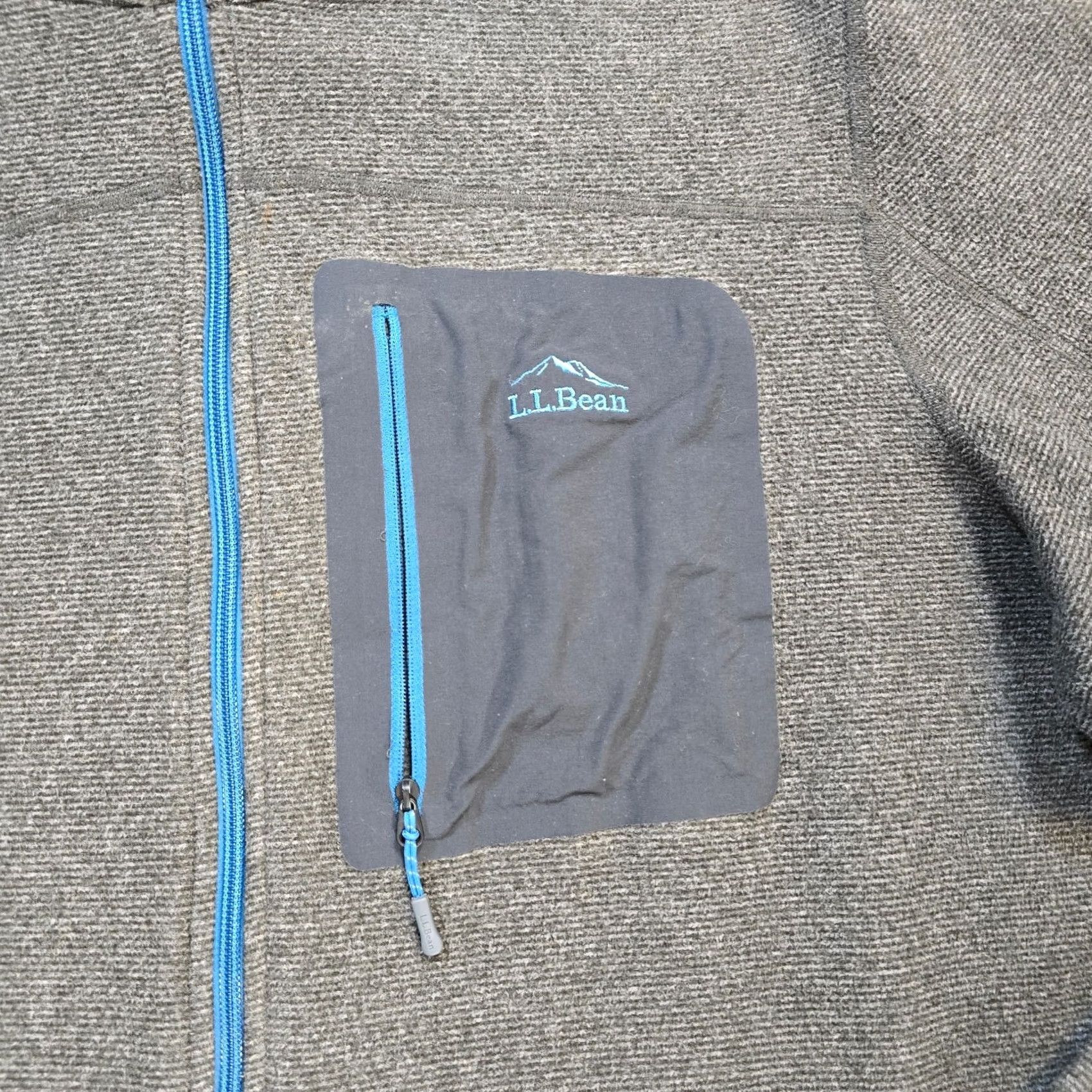 Vintage LL Bean Sweater Mens Size XL Gray Fleece Full Zip Pockets Outdoors Size US XL / EU 56 / 4 - 4 Thumbnail