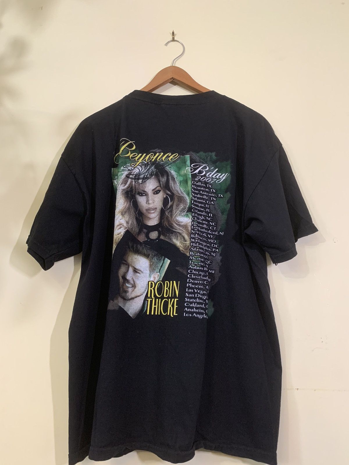 2007 Beyonce Bday Tour ft Robin Thicke