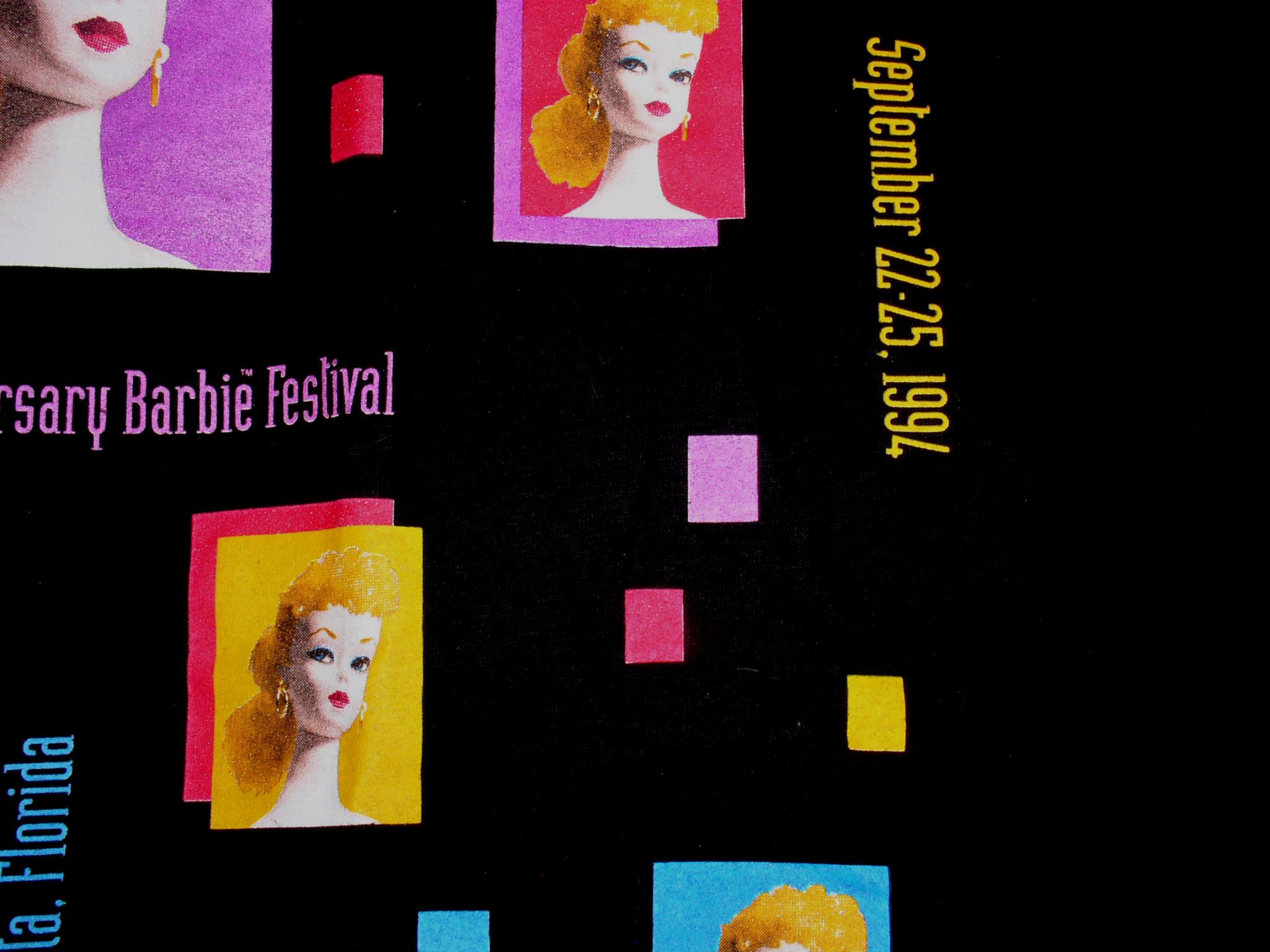Hanes Barbie Festival Shirt Vintage 1994 Florida Single Stitched Size US L / EU 52-54 / 3 - 4 Thumbnail
