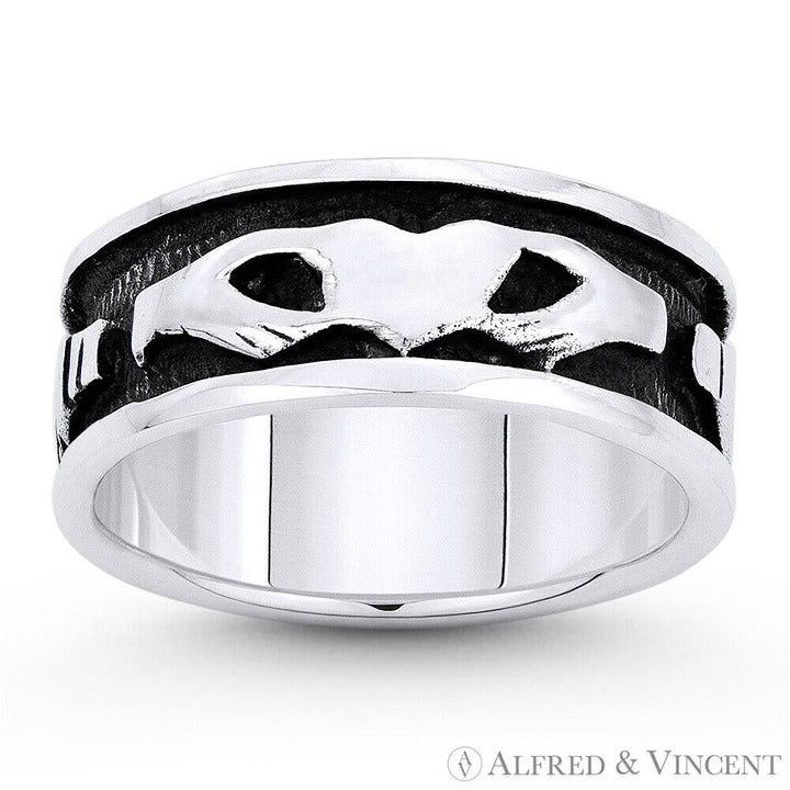Other Irish Claddagh Love & Friendship Eternity Band Ring Size ONE SIZE - 1 Preview