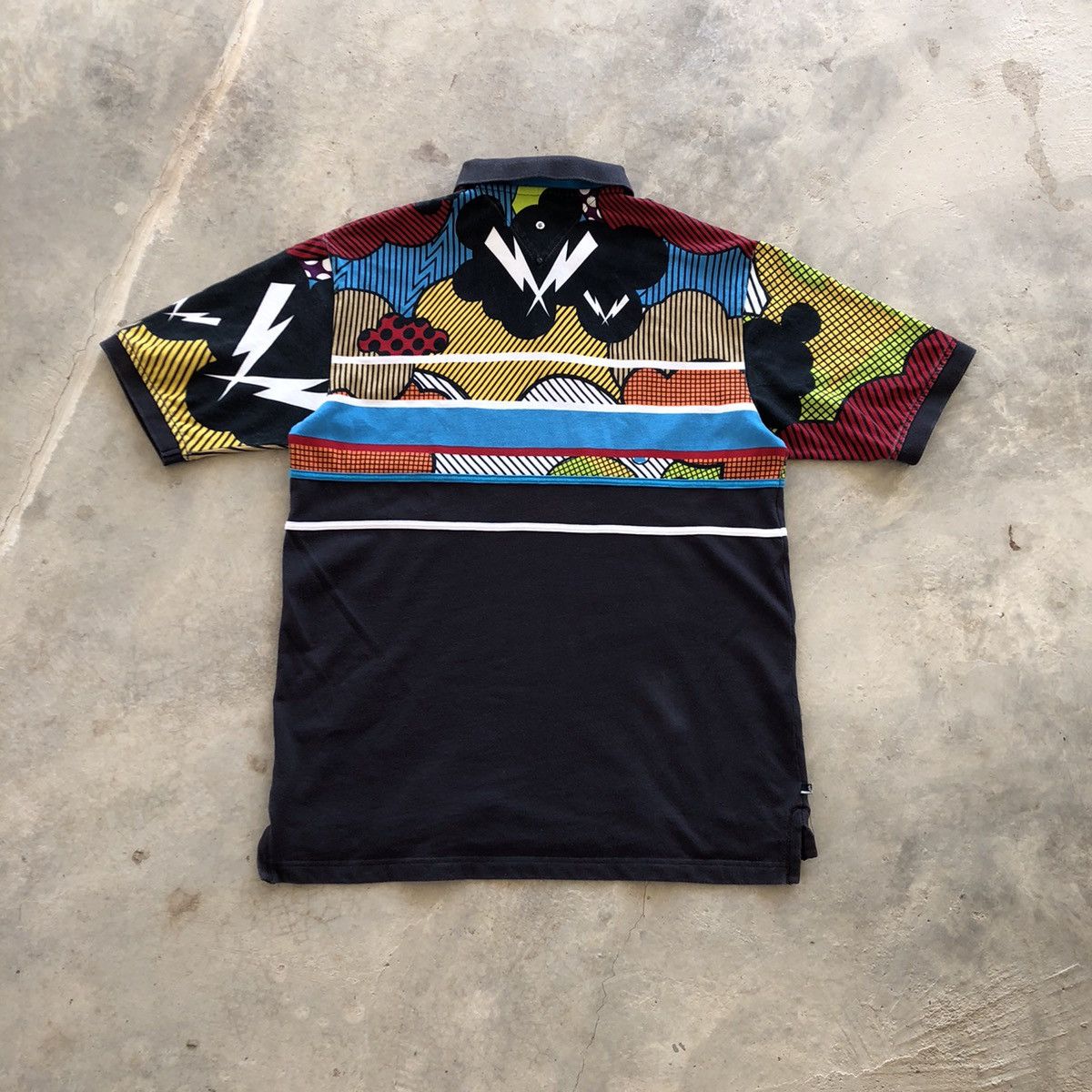 Rocawear ROCAWEAR Fancy Multicolor Design Polo Size US M / EU 48-50 / 2 - 3 Thumbnail