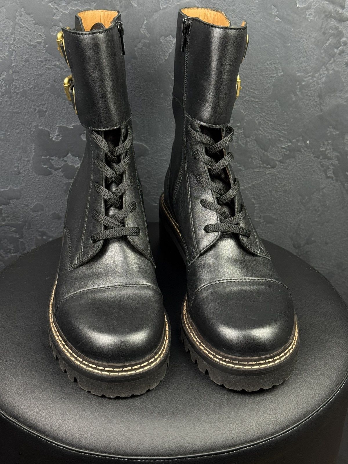See by Chloe See by Chloé Mallory Women’s Lace Up Boots Size US 9 / IT 39 - 5 Thumbnail