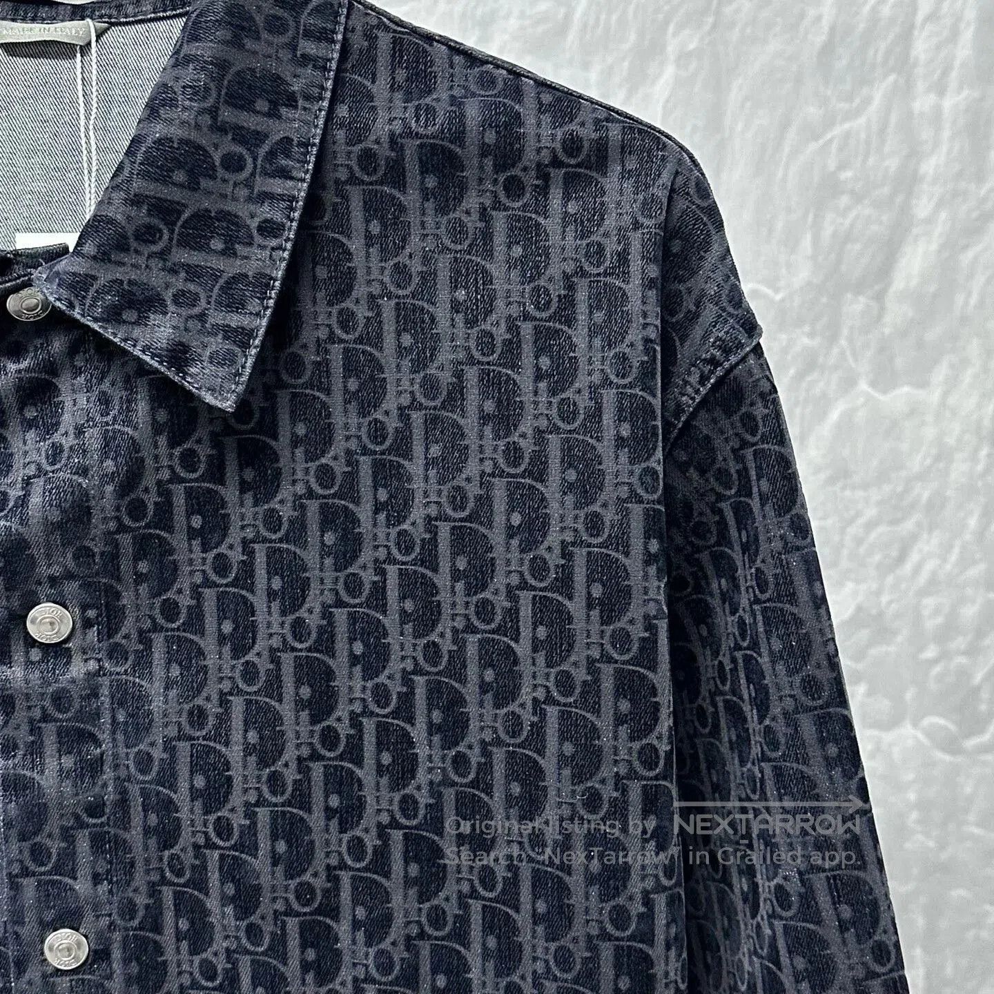 Dior dior patterned plush shirt jacket size 52. Size US L / EU 52-54 / 3 - 3 Thumbnail