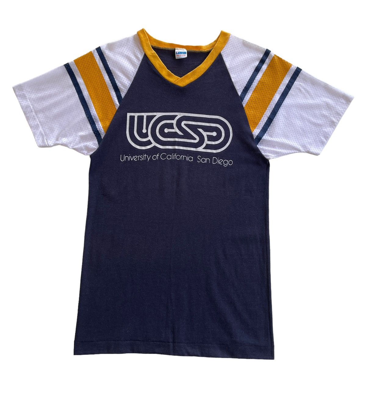 Champion 70s Champion University California San Diego Raglan Shirt Size M / US 6-8 / IT 42-44 - 2 Thumbnail