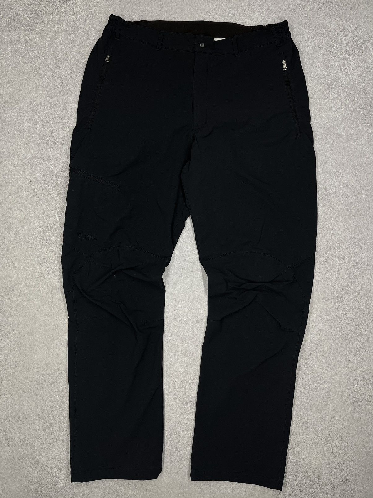 Rab Mens Rab Treklite Pants Full Black Y2K Gorpcore Outdoor Size US 36 / EU 52 - 2 Thumbnail