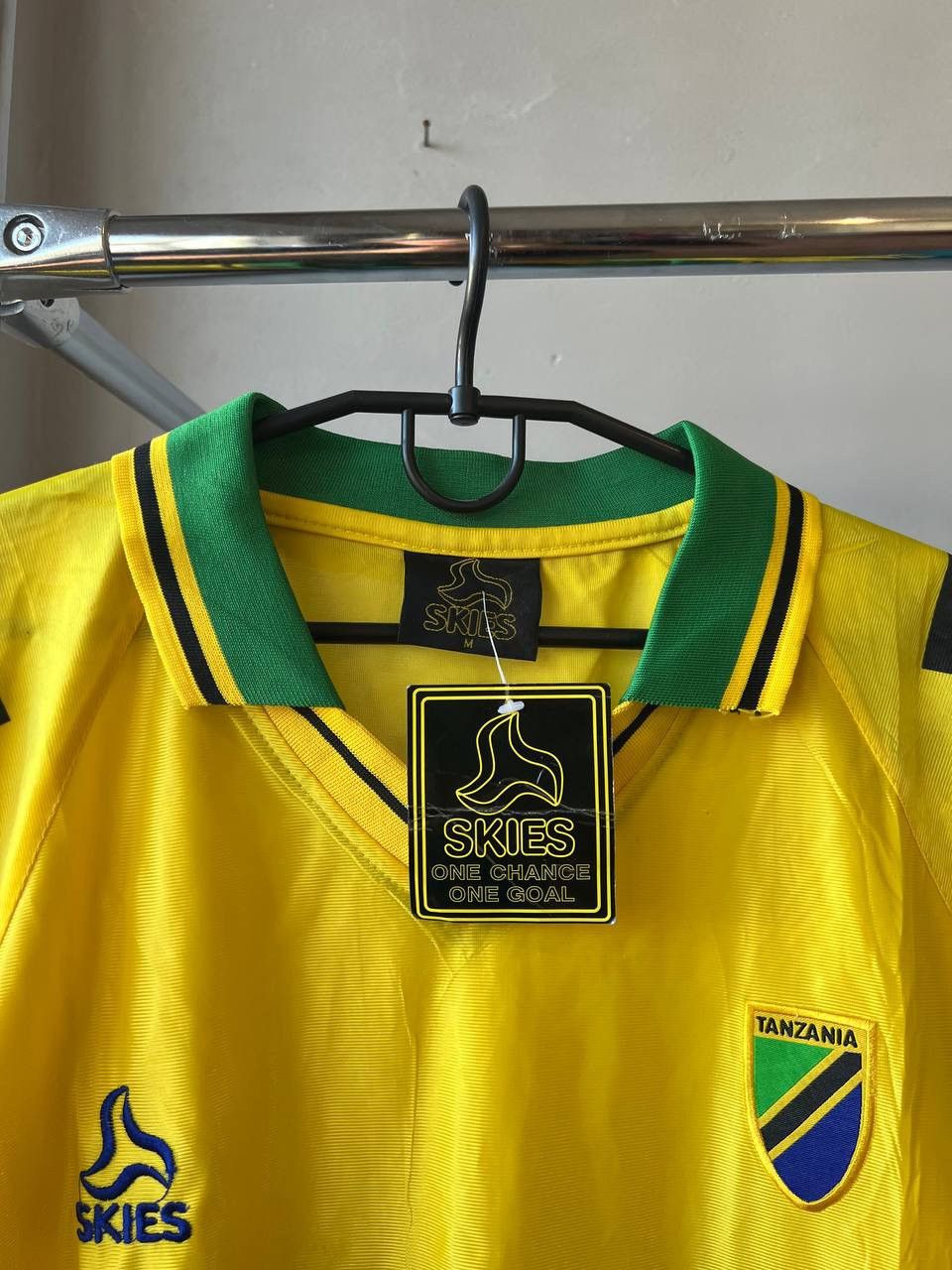 Vintage NEW! 2003/06 TANZANIA TEAM AWAY SOCCER FOOTBALL JERSEY SKIES Size US M / EU 48-50 / 2 - 4 Thumbnail