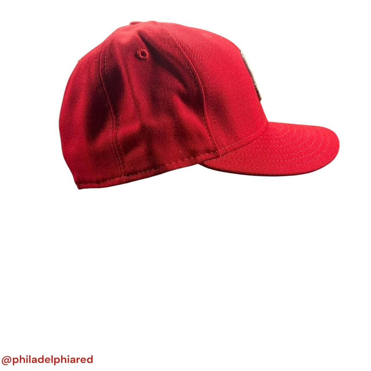 New Era Vintage 1990s Washington Nationals New era fitted hat 7 3/8 Size ONE SIZE - 4 Thumbnail