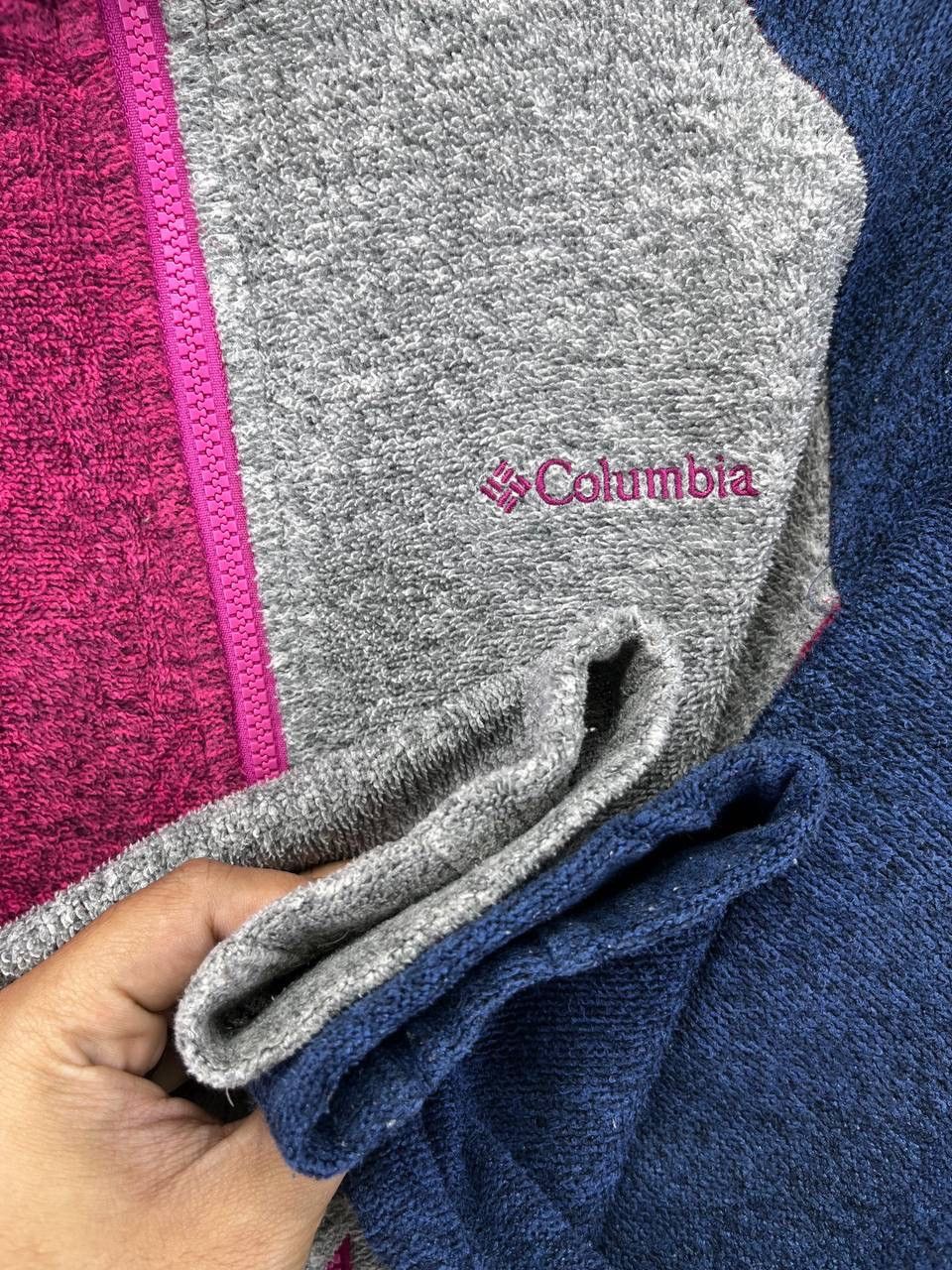 Columbia Columbia Fleece Hooded Rare Multicolor Zip Up Jacket Size S / US 4 / IT 40 - 9 Thumbnail