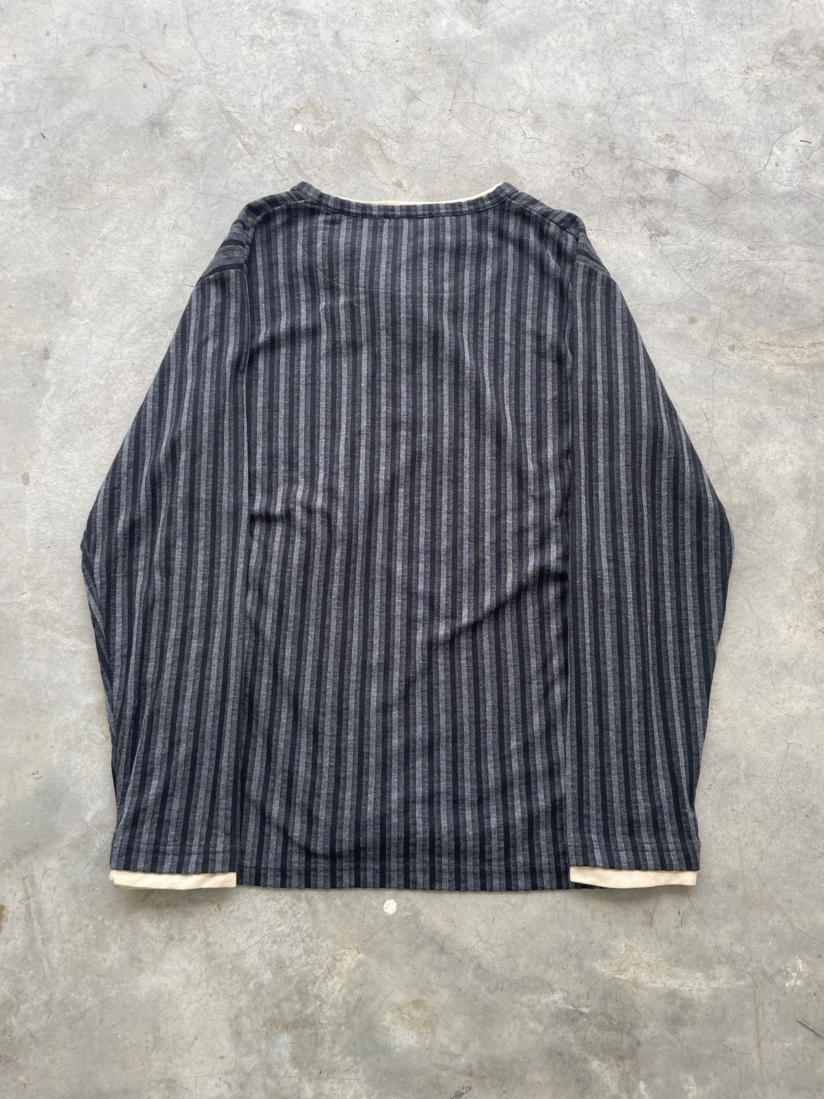 Japanese Brand 2000s Japanese button up longsleeve double layer vkei style Size US M / EU 48-50 / 2 - 4 Thumbnail