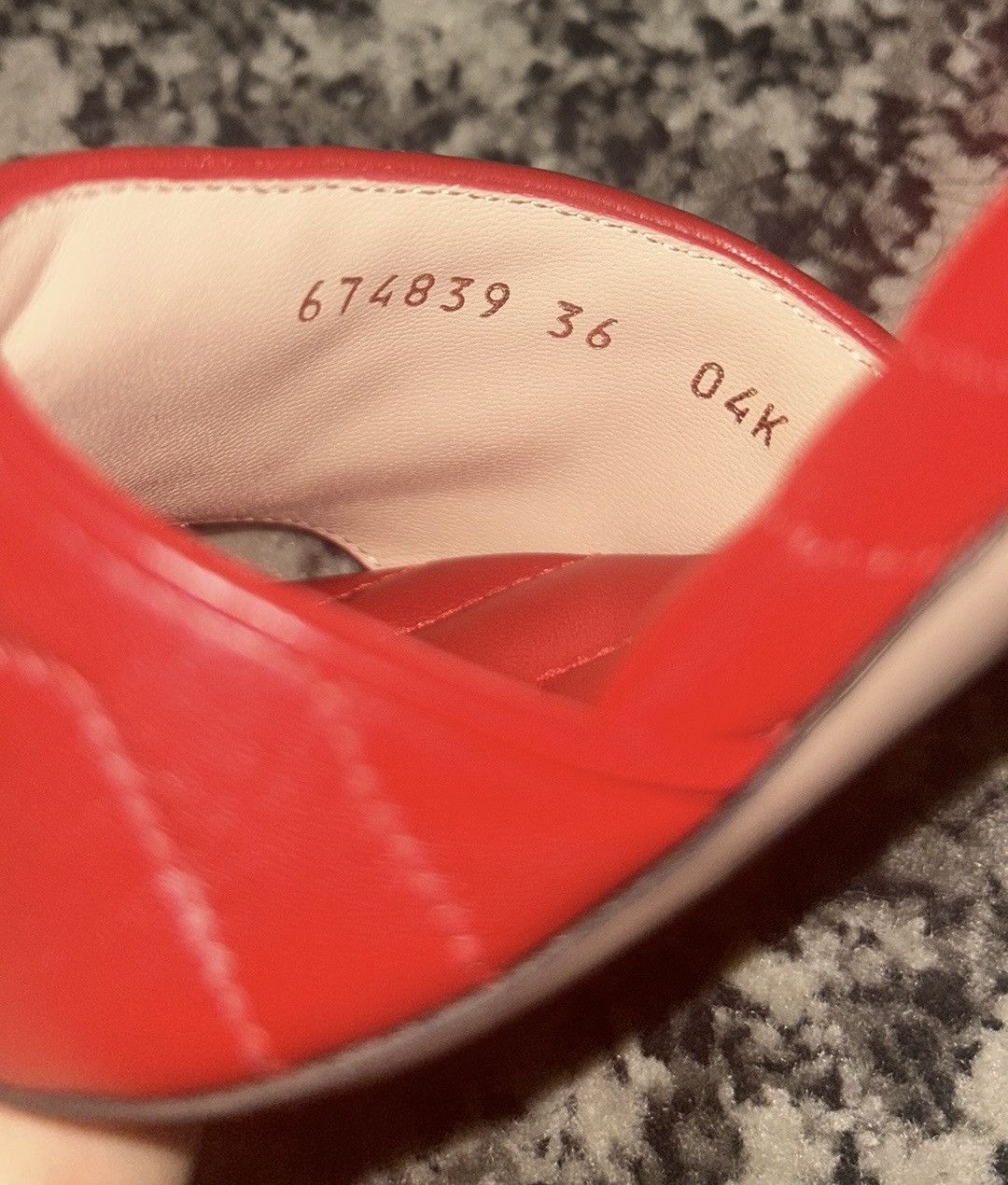 Gucci Gucci Double G Marmont Slide Sandal Mules Maple Red size 36 Size US 6 / IT 36 - 5 Thumbnail