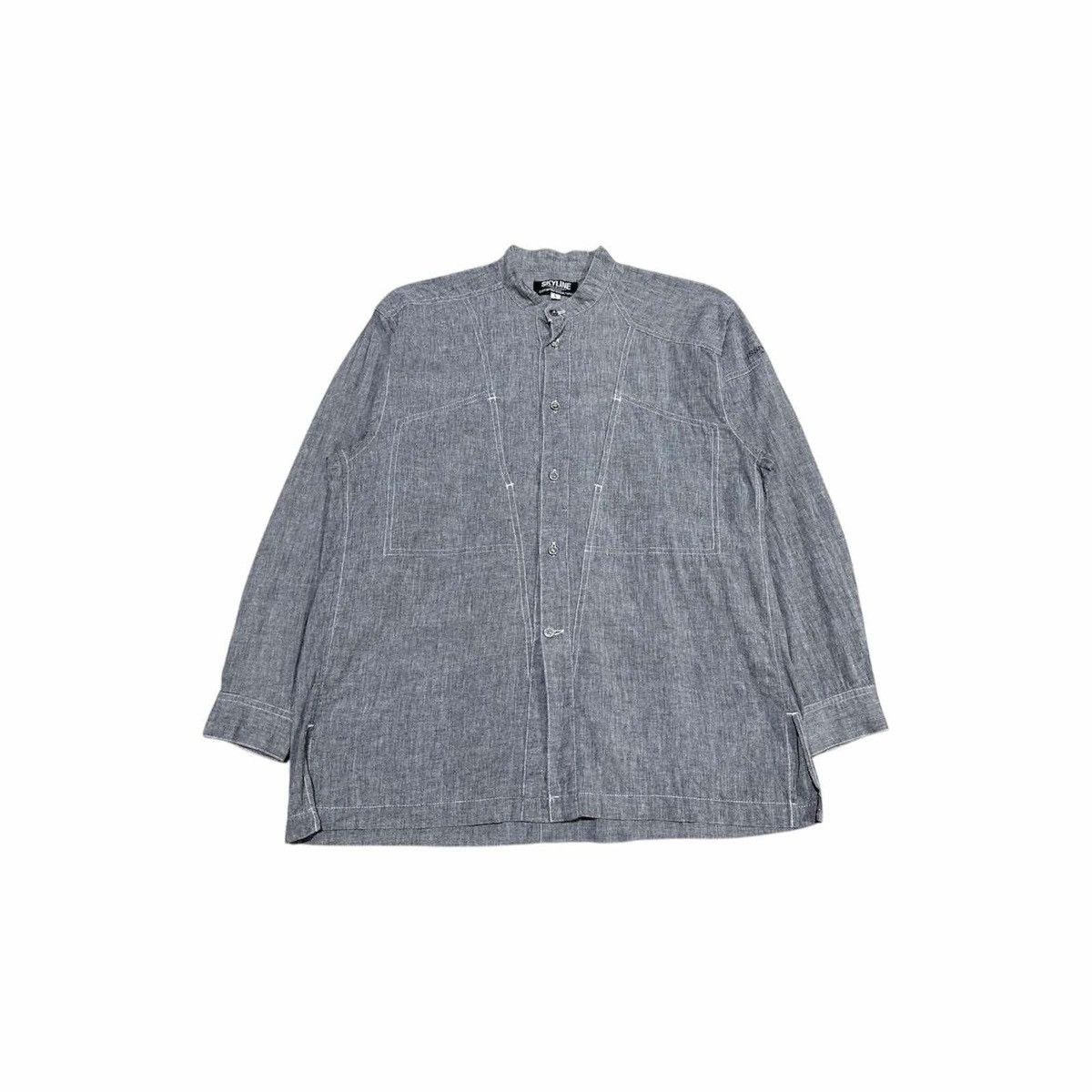 Issey Miyake 🔥1983 Vintage Issey Skyline Miyake Design Studio Shirt Ls Size US L / EU 52-54 / 3 - 4 Thumbnail