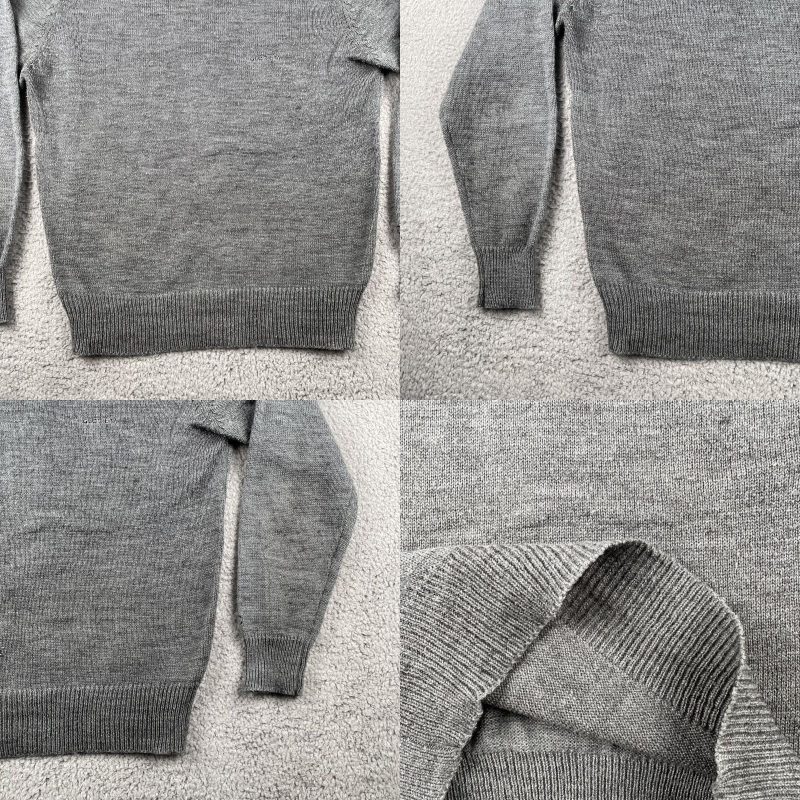 Champion VINTAGE Champion Knit Sweater Large Storm Gray Nylon Glorieta Pullover Mens 90s Classic Size US L / EU 52-54 / 3 - 8 Thumbnail