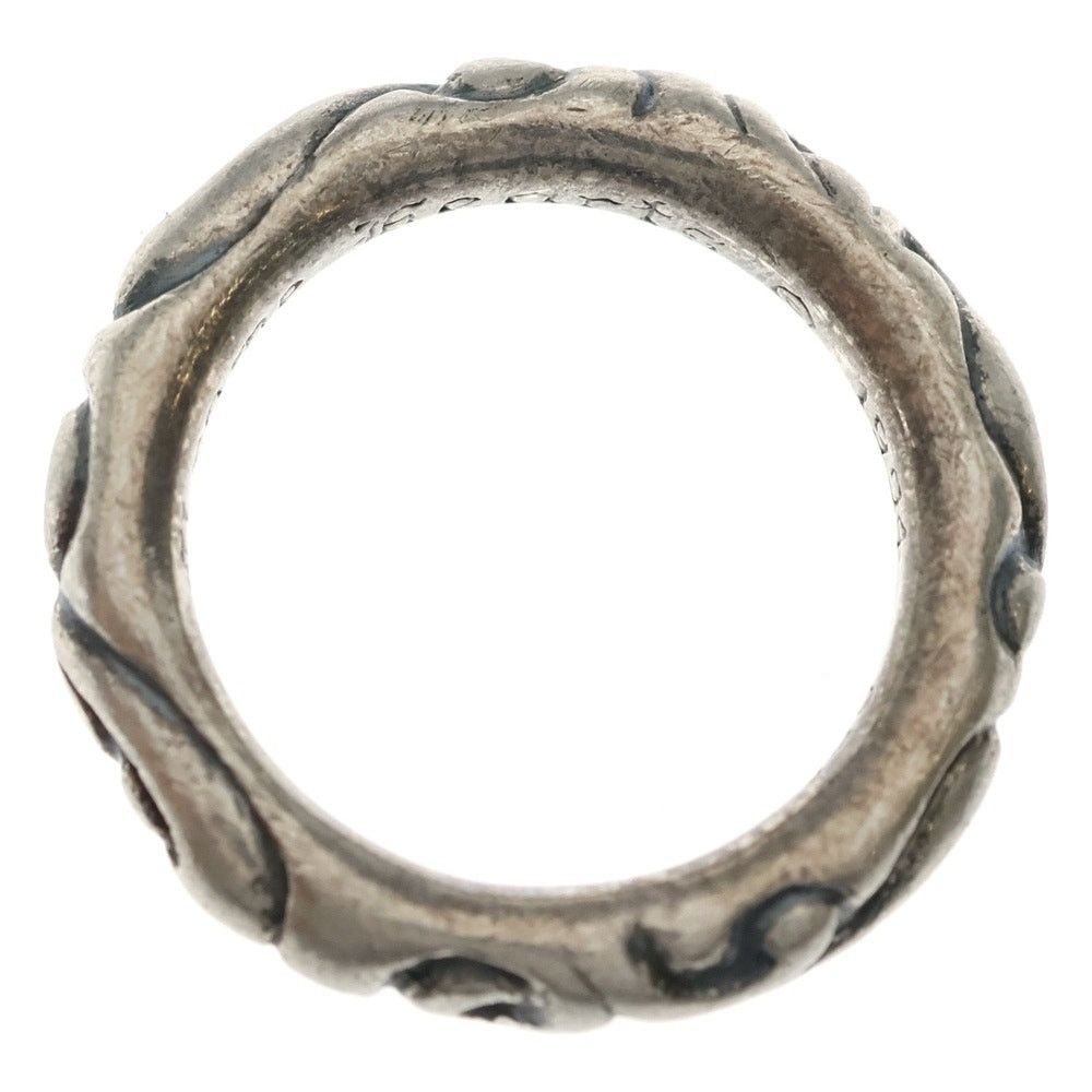 Chrome Hearts Chrome Hearts Scroll Band Silver Ring Size ONE SIZE - 6 Thumbnail