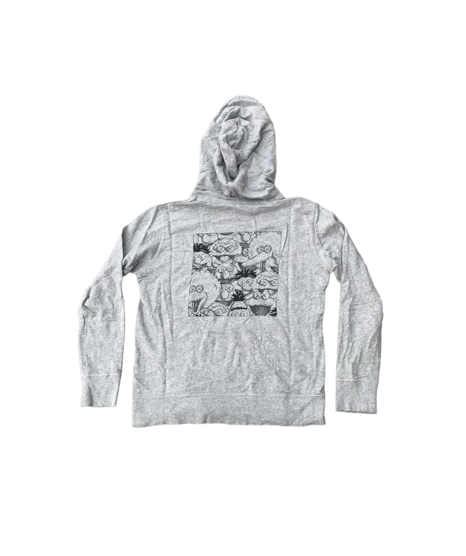 Kaws × Uniqlo Kaws Uniqlo Grey Hoodie Size US M / EU 48-50 / 2 - 1 Thumbnail