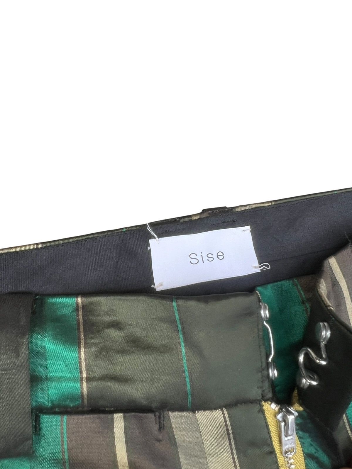 Cristaseya SISE Japan Triacetate + Silk Psychedelic Trouser Pant Size US 31 - 8 Thumbnail