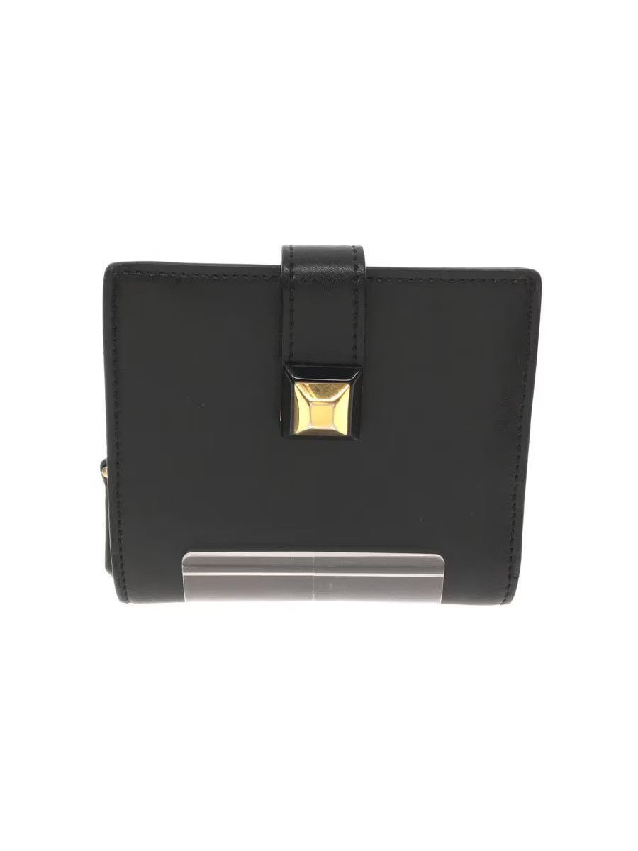 Fendi Fendi Leather Tri-Fold Wallet Black Size ONE SIZE - 1 Thumbnail