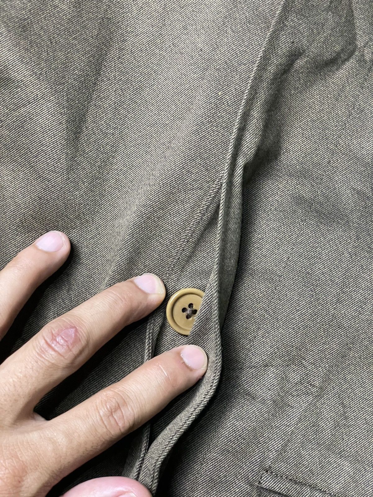 Japanese Brand × Margaret Howell × Vintage MARGARET HOWELL Hidden Button Light Jacket (102) Size US XXS / EU 40 - 6 Thumbnail