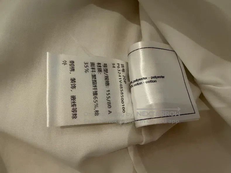 Chanel Chanel White shirt Size XXS / US 00 / IT 34 - 4 Thumbnail