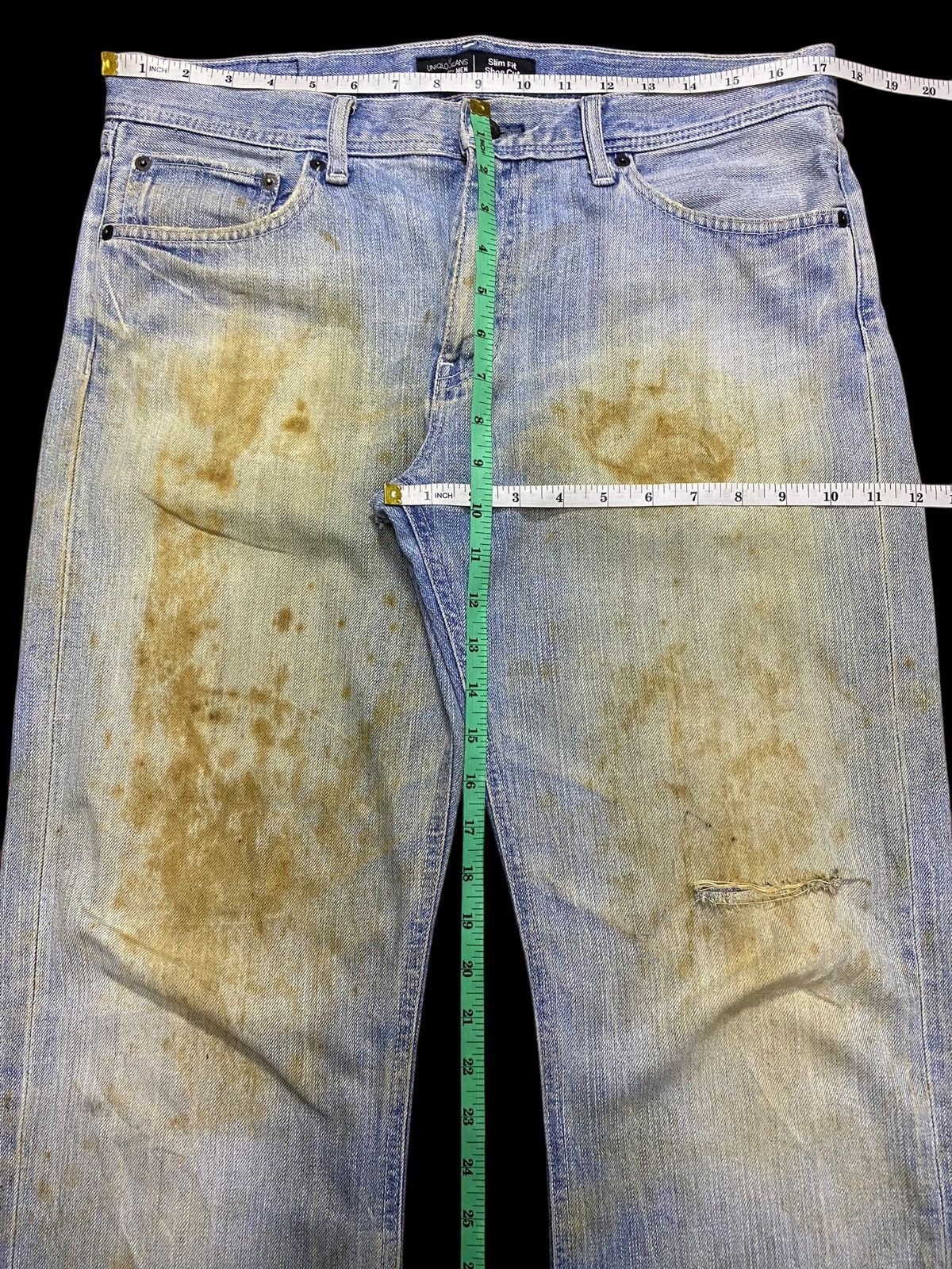Japanese Brand Vintage Japanese Brand Rusty Trash Jeans Size US 35 - 13 Thumbnail