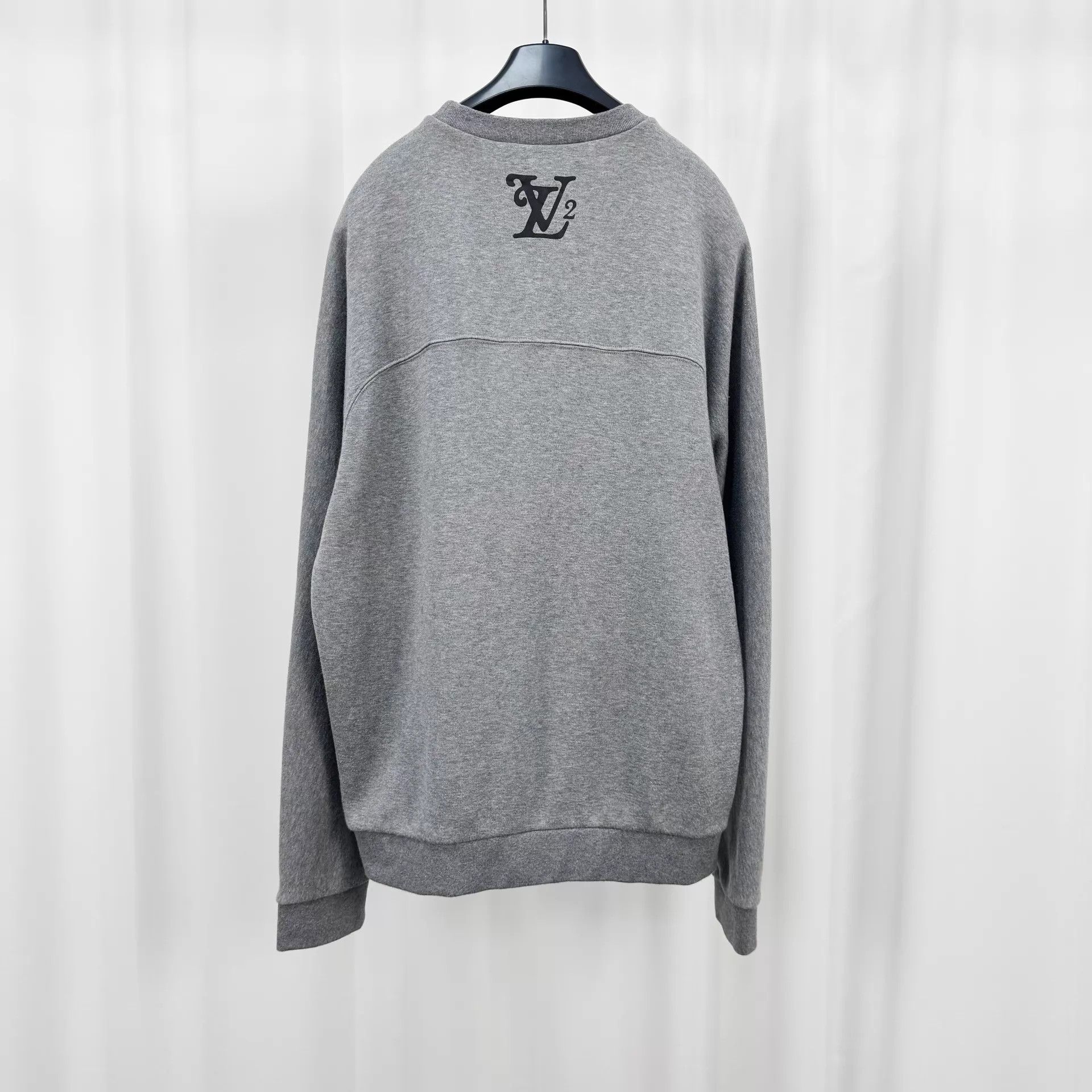 Louis Vuitton Nigo x LV Printed Logo Sweatshirt L 98 New 7900 KL11060 Size US L / EU 52-54 / 3 - 2 Thumbnail