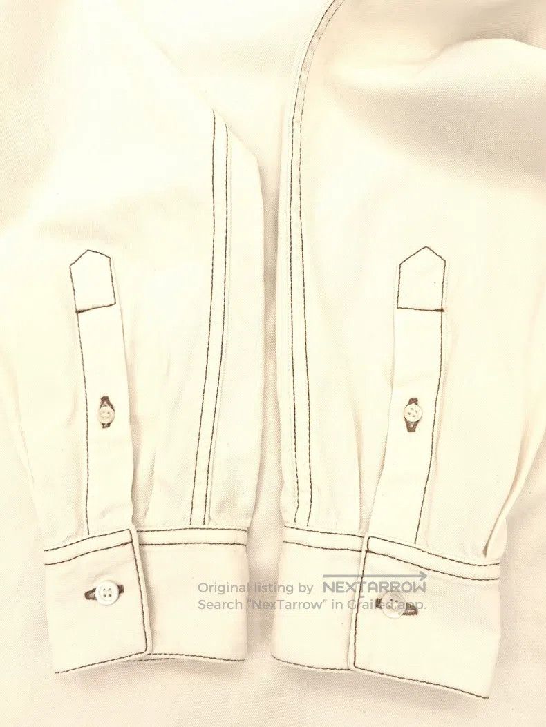 Loewe Loewe Off-white shirt jacket Size US M / EU 48-50 / 2 - 5 Thumbnail