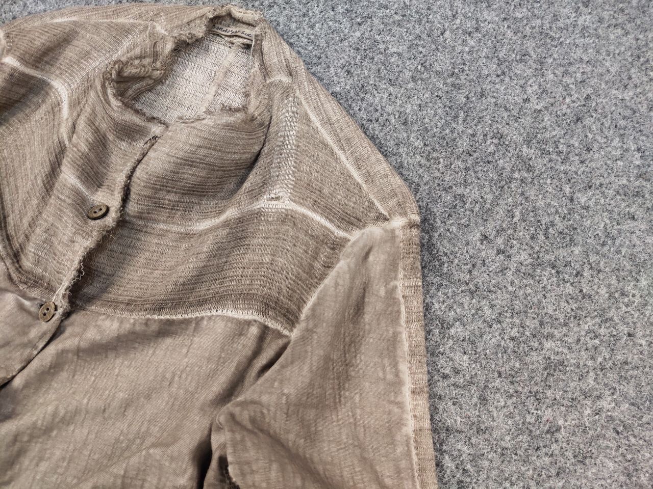 Transit Transit Par Such Design Beige Blend Light Blazer Size S / US 4 / IT 40 - 5 Thumbnail