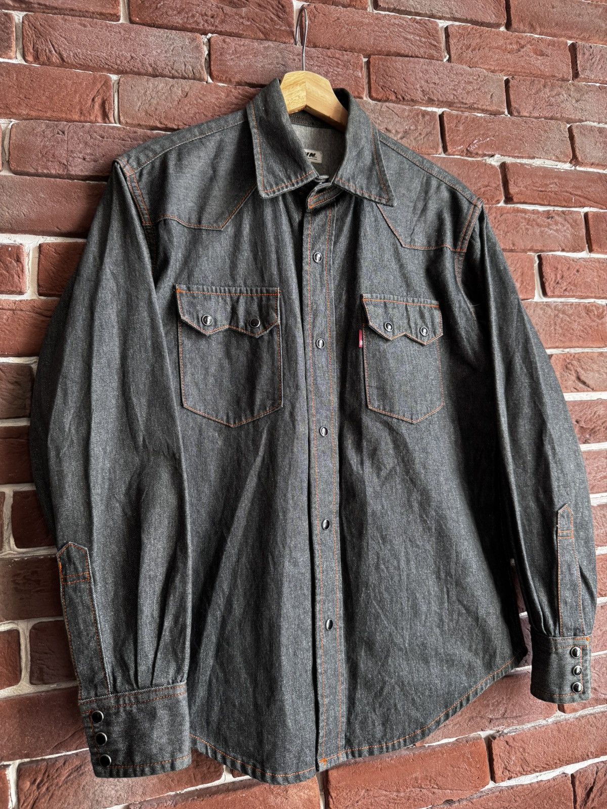 JUN MEN Rare Vintage Jun Men Japanese Designer Denim Button Shirt Size US M / EU 48-50 / 2 - 3 Thumbnail