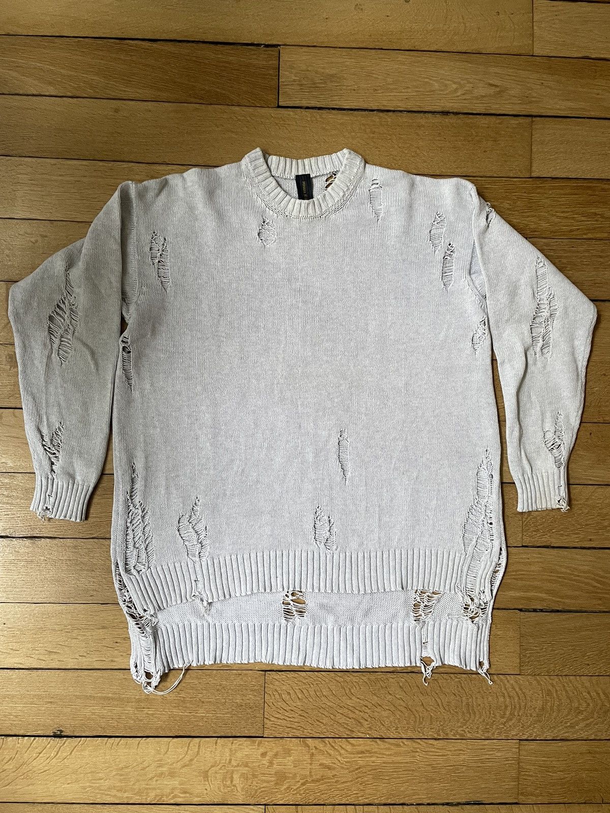 Maison MIHARA YASUHIRO Miharayasuhiro Destroyed Knit | Grailed
