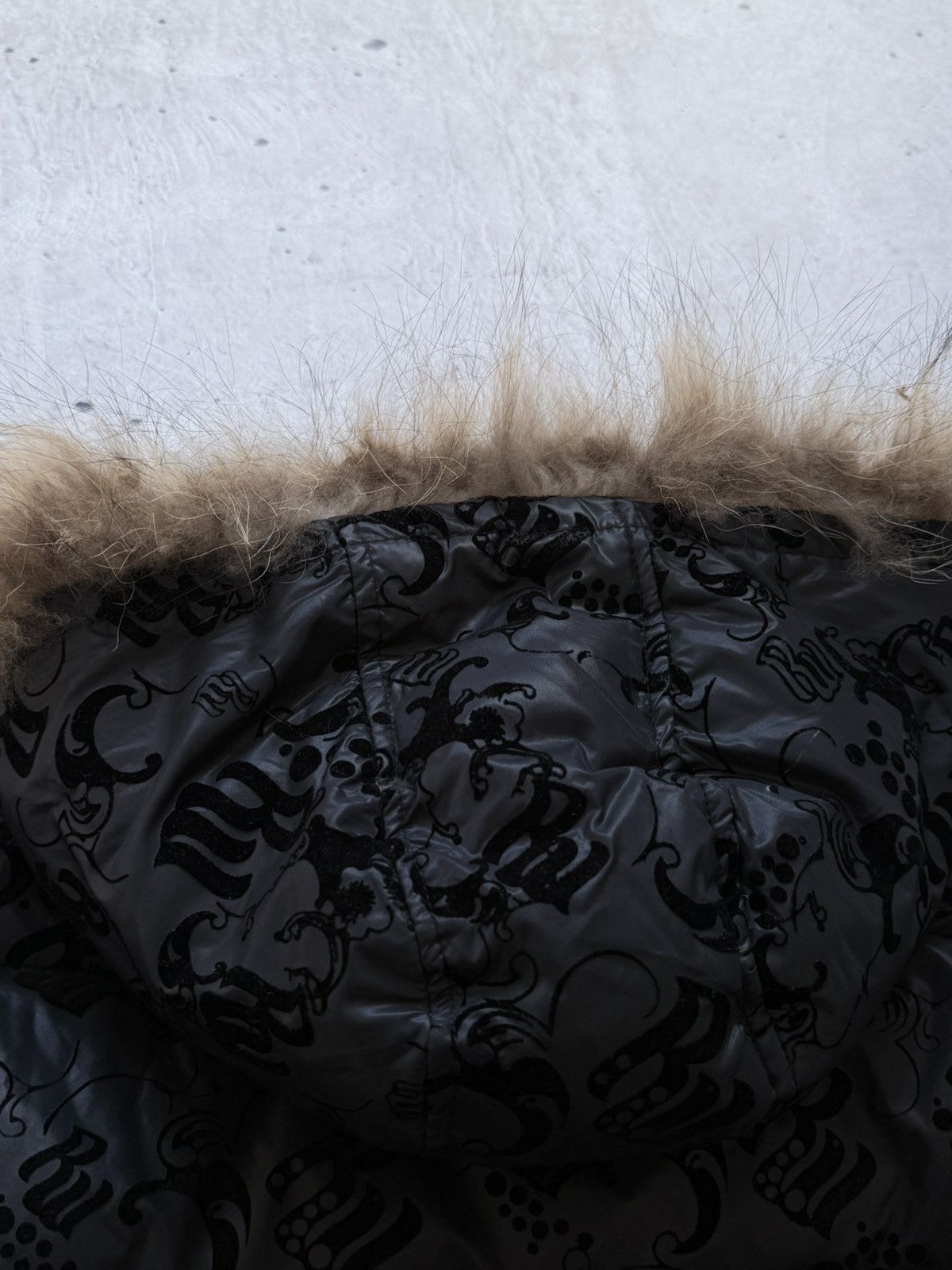 Rocawear 00s Y2K Roca Wear Hysteric Glamour Style Fur Hood Jacket Size US M / EU 48-50 / 2 - 6 Thumbnail