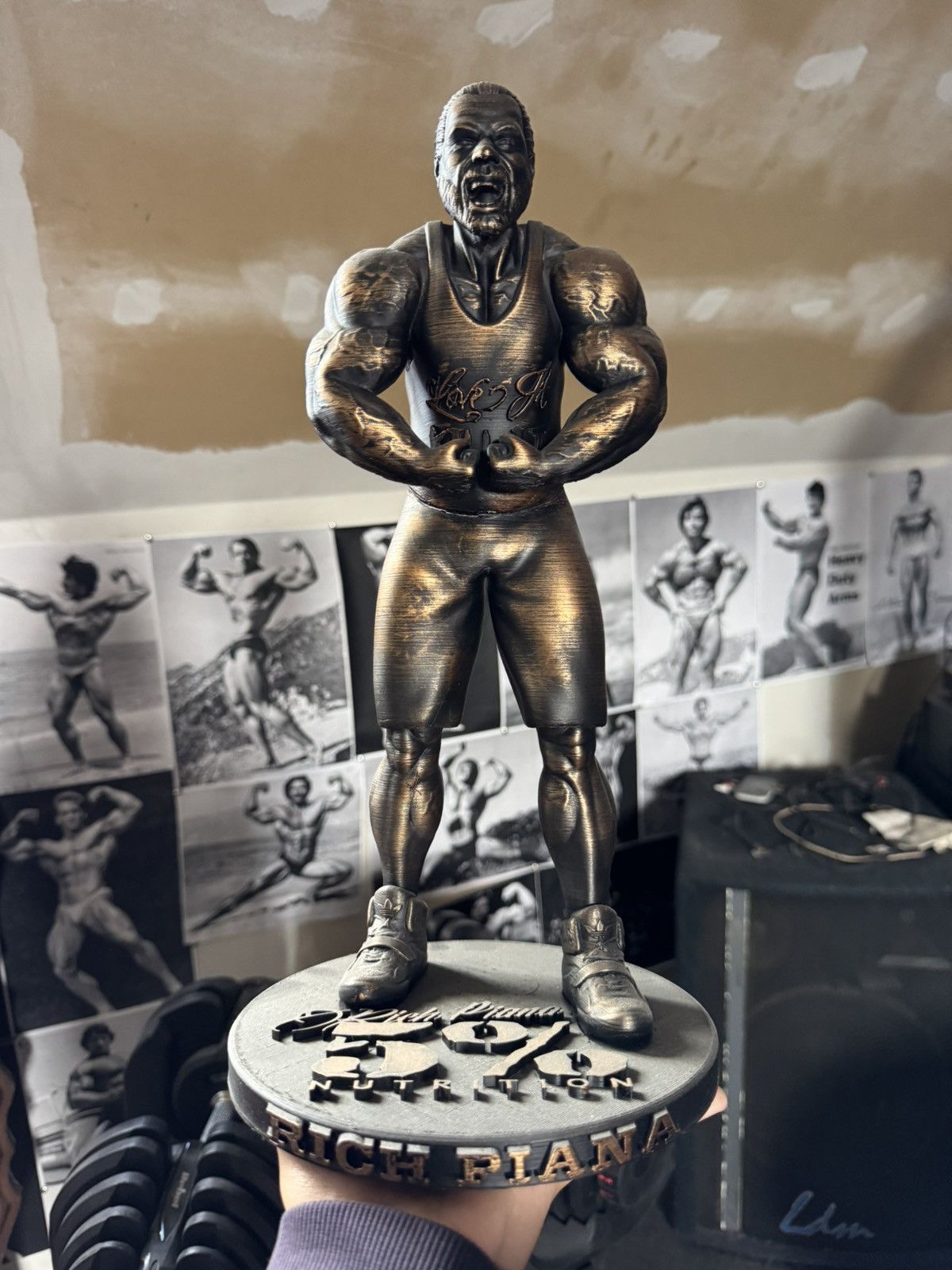 Other Gym statue Rich Piana 35cm Size ONE SIZE - 2 Thumbnail