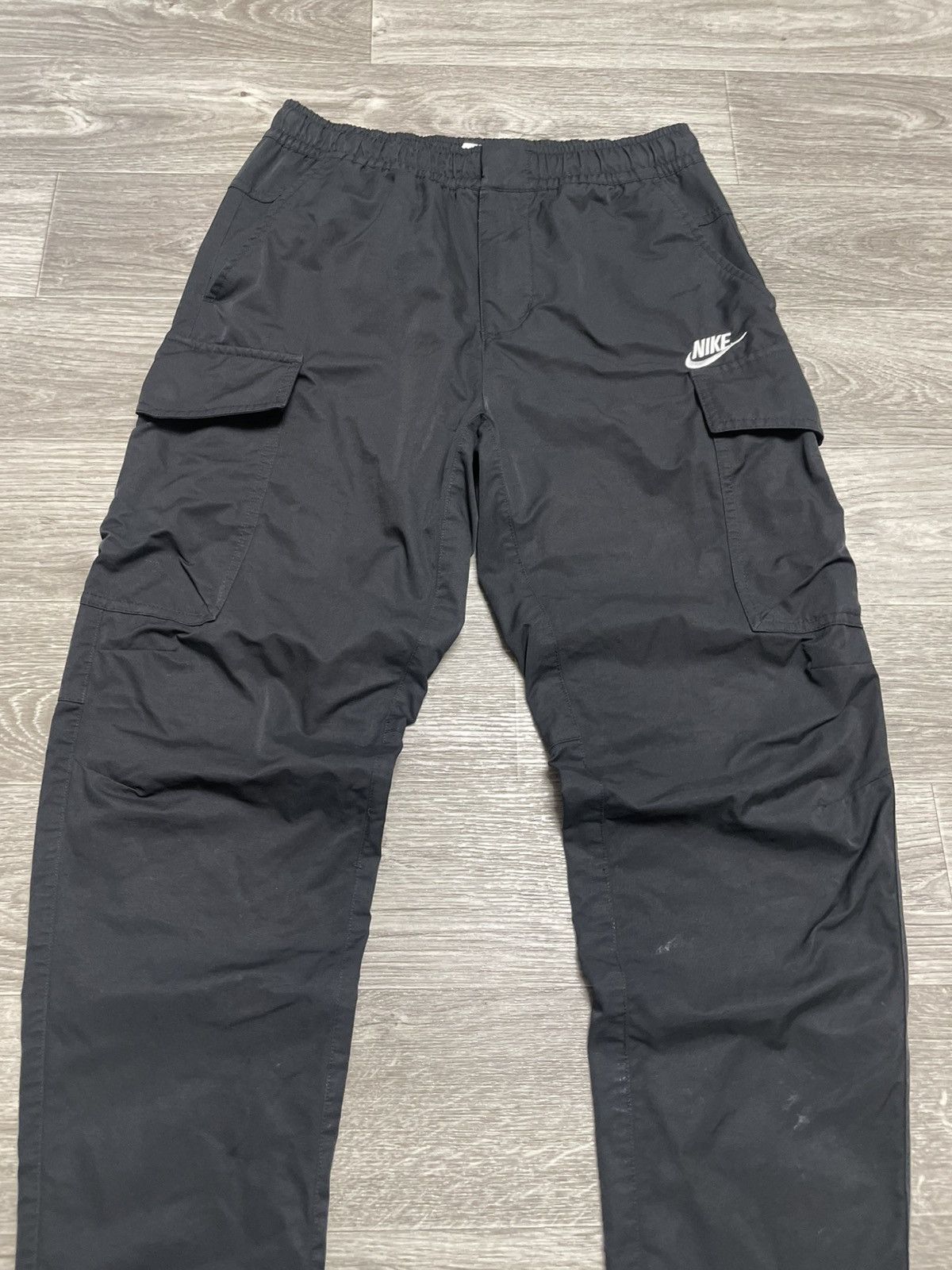 Nike Nike Sportswear Black Unlined Utility Cargo Pants Size US 30 / EU 46 - 3 Thumbnail