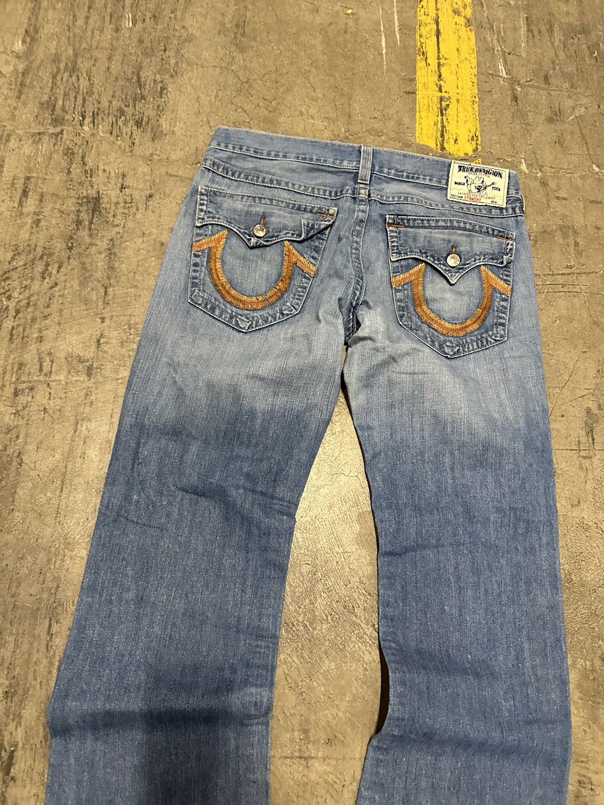 True Religion × Vintage Y2K true religion straight jeans Size US 38 / EU 54 - 4 Thumbnail