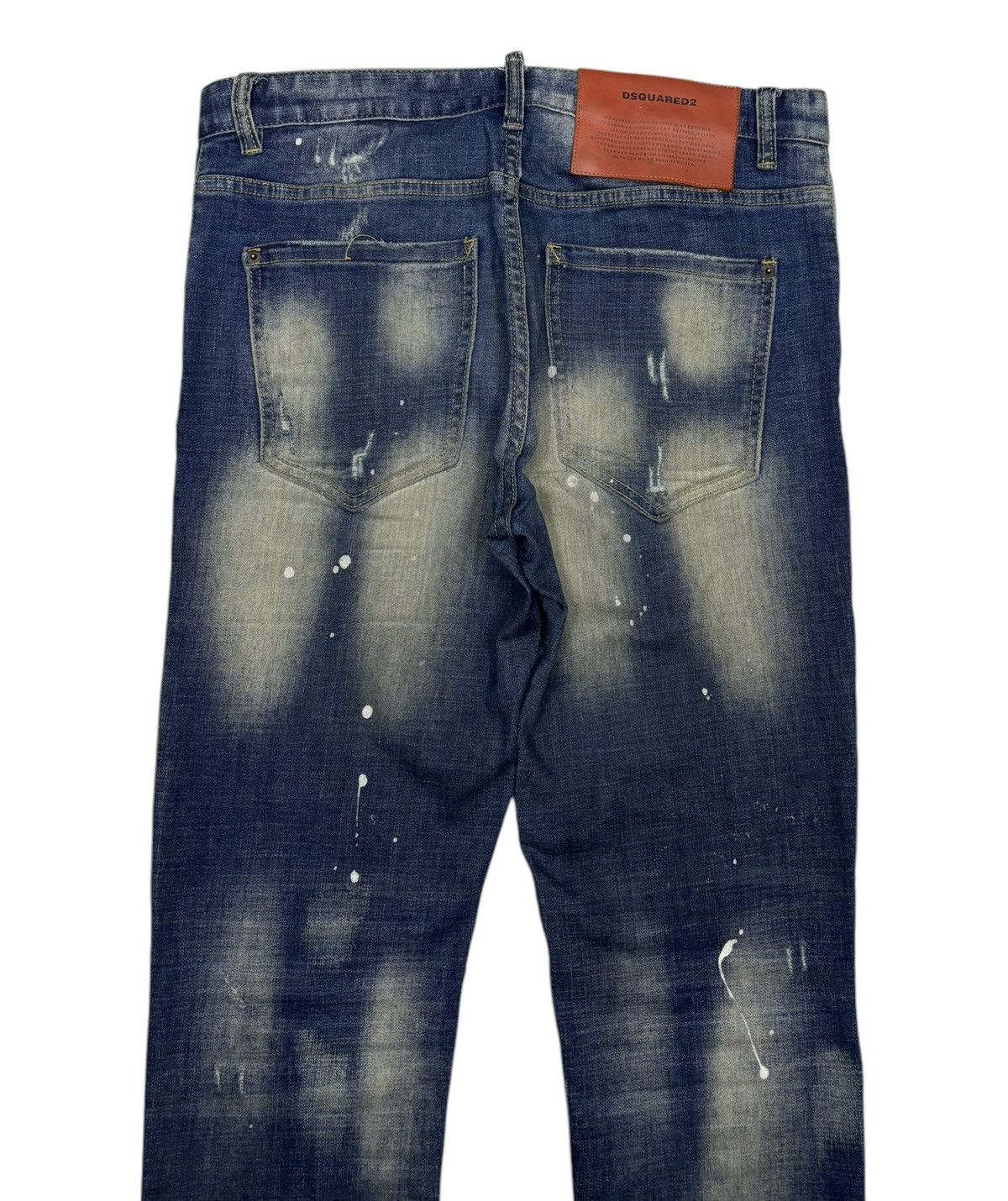 Dsquared2 🔥DSQUARED2 Italy Painter Distressed Denim Jeans Size US 34 / EU 50 - 4 Thumbnail