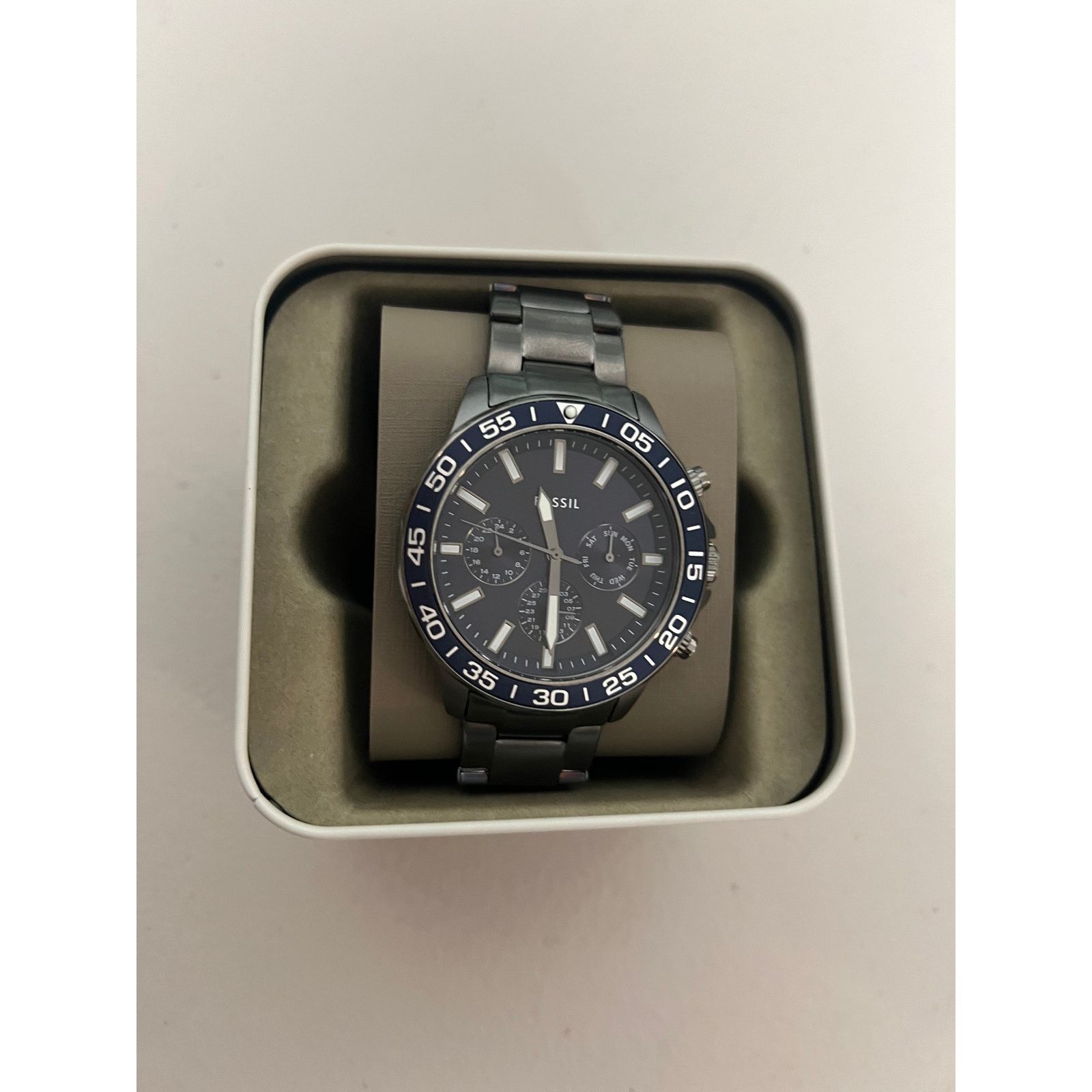 Fossil Fossil BQ2910 Bannon Multifunction Smoke Stainless Steel Size ONE SIZE - 1 Thumbnail