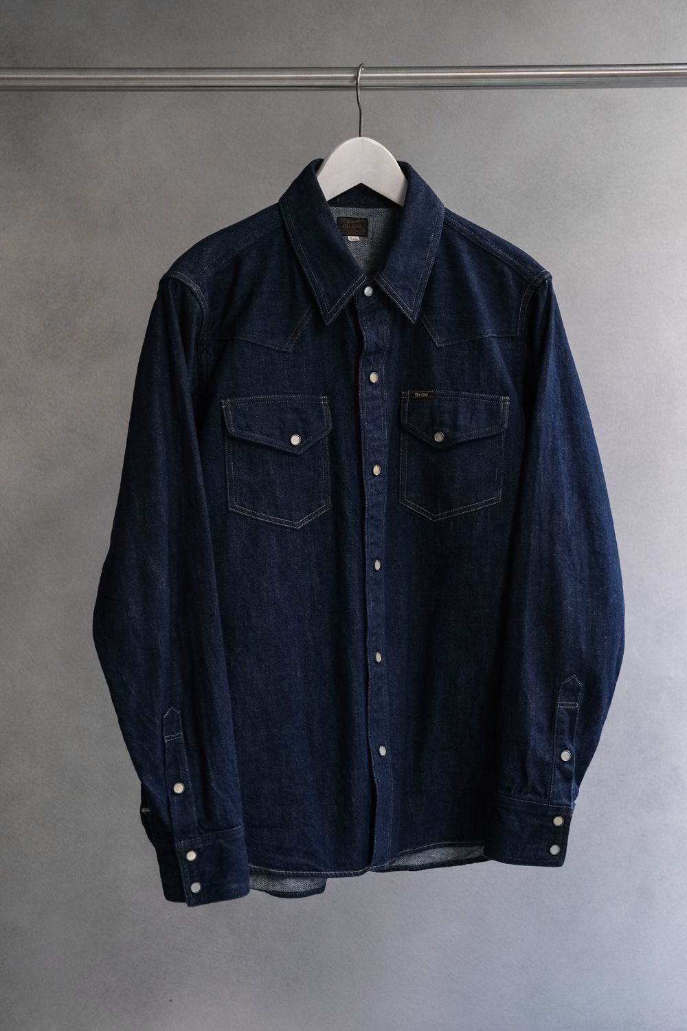 DELUXE Deluxe Wear Denim Western Shirt Size US XL / EU 56 / 4 - 1 Thumbnail