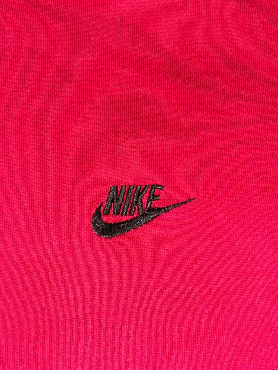 Nike Vintage 90's Baggy Fit Hoodie Nike Size XL Red Size US XL / EU 56 / 4 - 3 Thumbnail