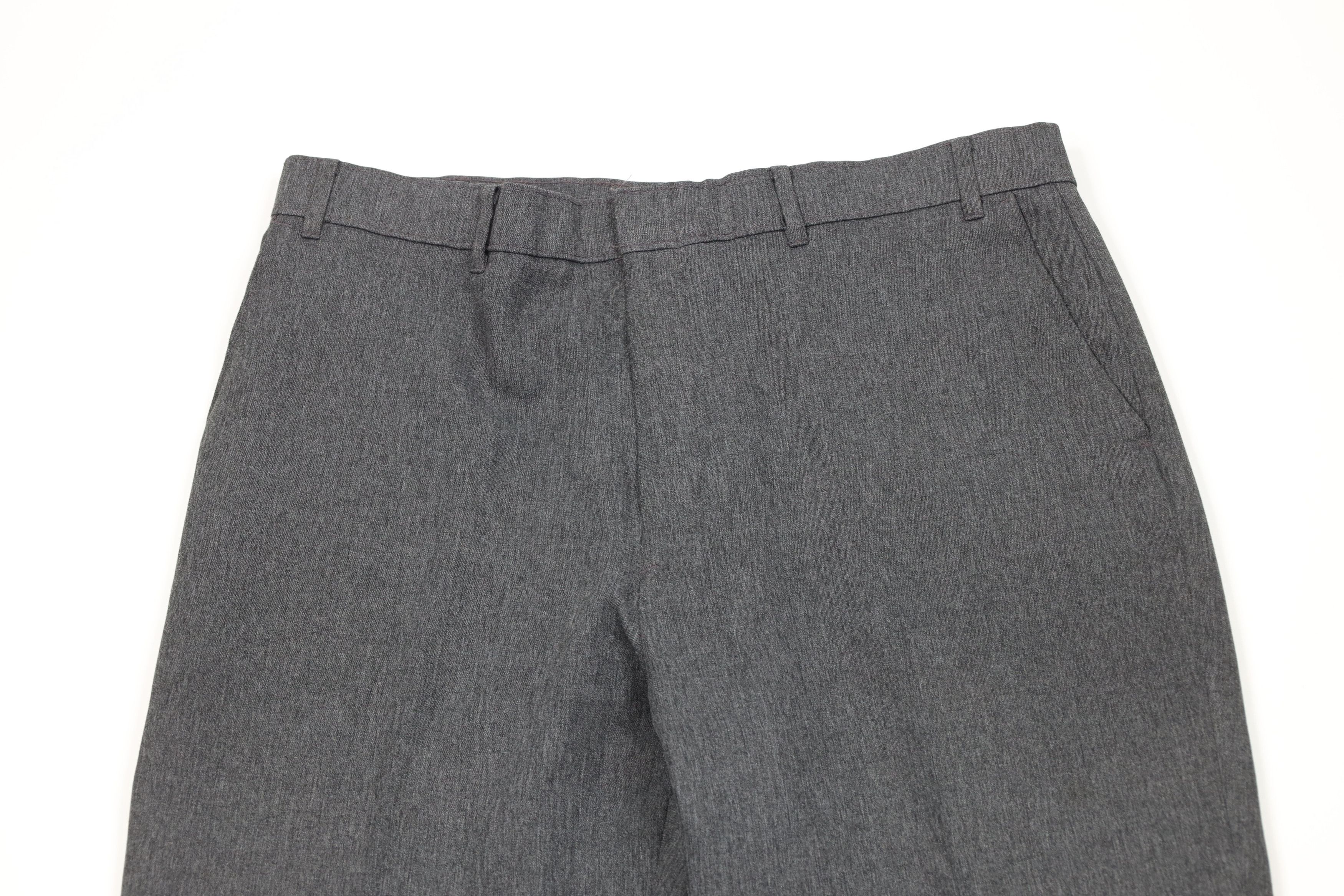 Levi's Vintage 90s Levis Knit Wide Leg Chino Pants Dark Gray Size US 38 / EU 54 - 2 Thumbnail