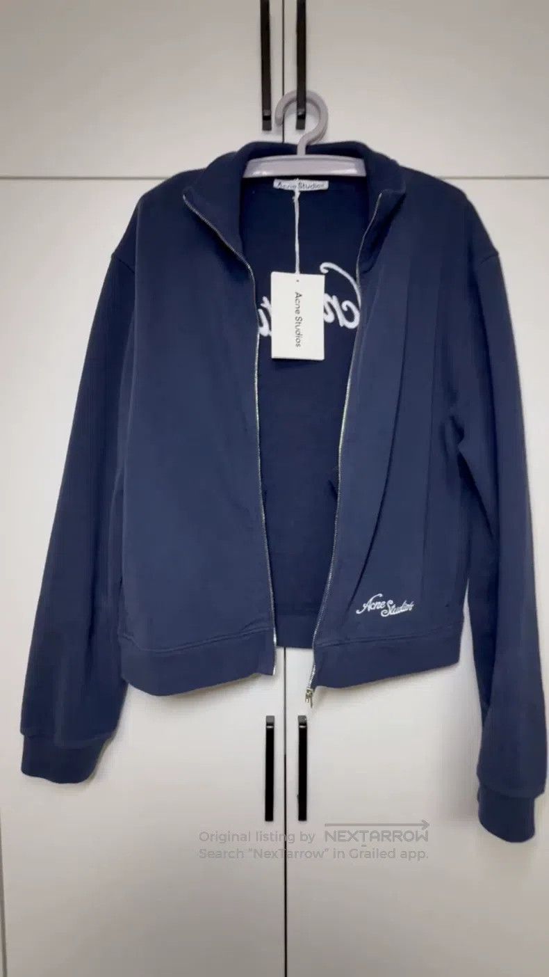 Acne Studios Acne Studios Embroidered Jacket, Dark Blue, 2025 Fall/Wint Size US M / EU 48-50 / 2 - 1 Thumbnail