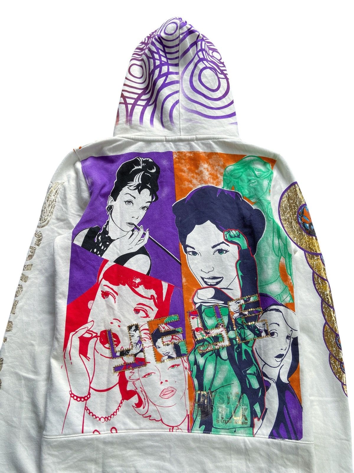 Christian Audigier CRYSTAL ROCK BY CHRISTIAN AUDIGIER ARCHIVE ZIP HOODIE Size US M / EU 48-50 / 2 - 19 Thumbnail