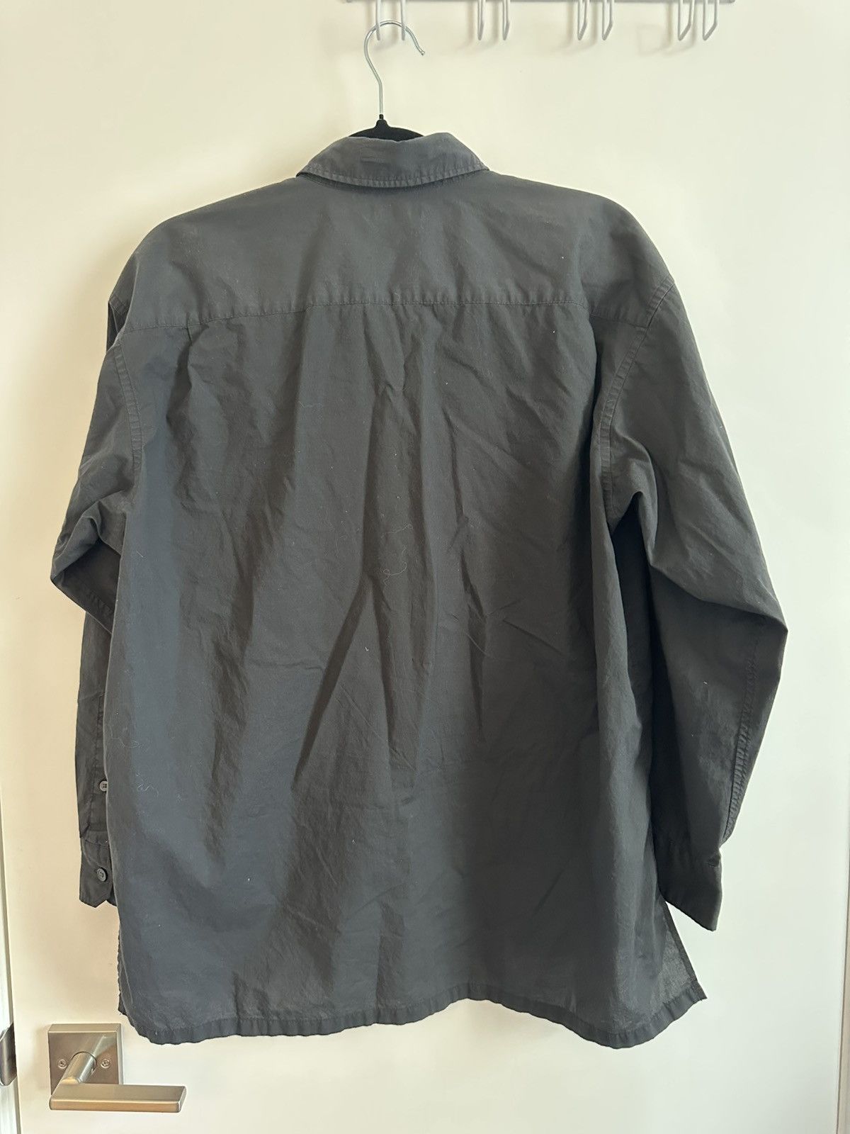 Christophe Lemaire × Uniqlo Lemaire X Uniqlo U black shirt Size US M / EU 48-50 / 2 - 4 Thumbnail