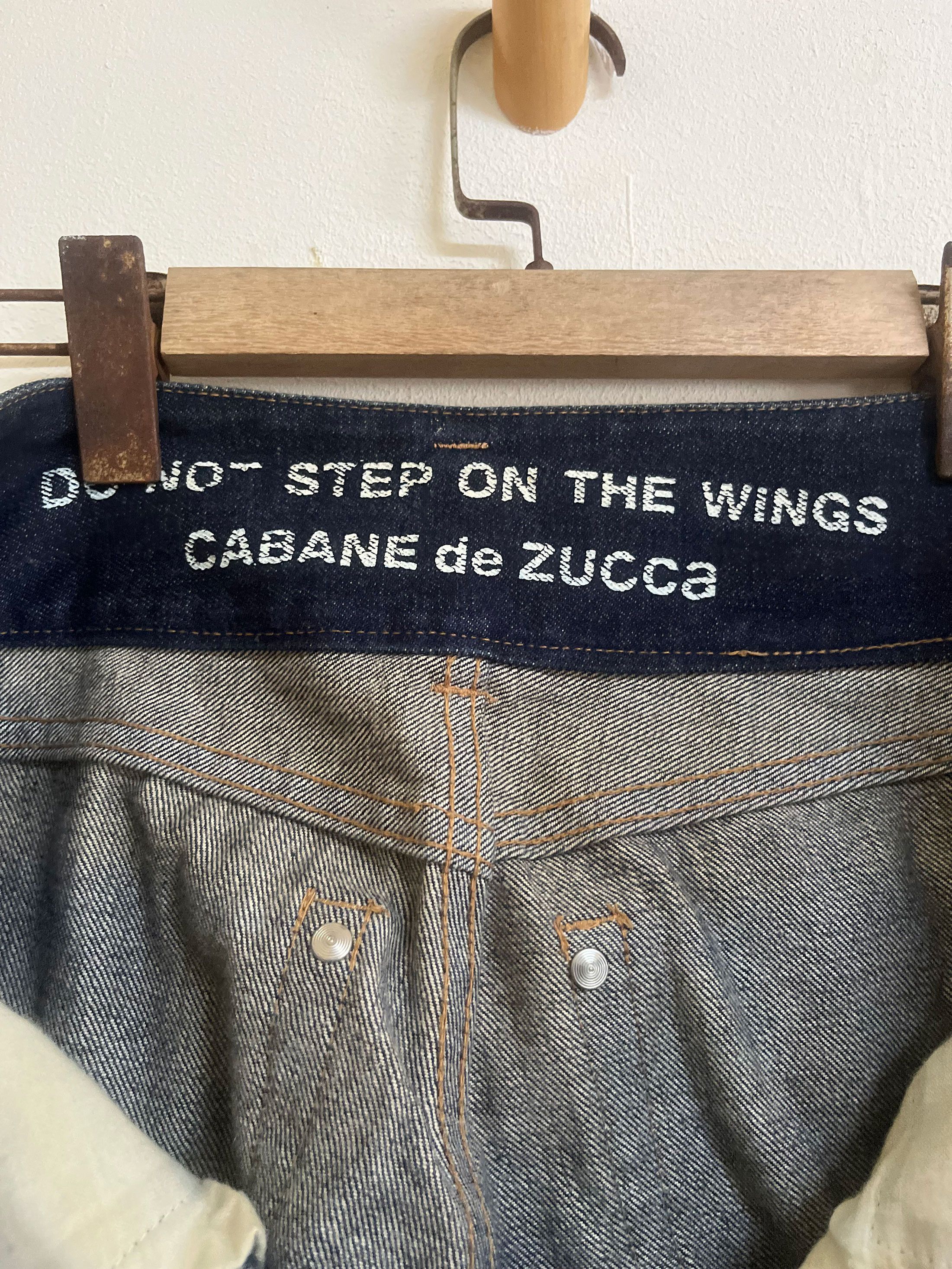CABANE de ZUCCa Zucca Japan Selvedge Jeans Cropped High Waisted Size US 30 / EU 46 - 4 Thumbnail