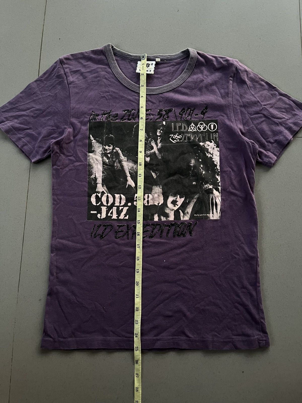 Band Tees VINTAGE LED ZEPPELIN POSTER BEADS T-SHIRT Size US S / EU 44-46 / 1 - 10 Thumbnail