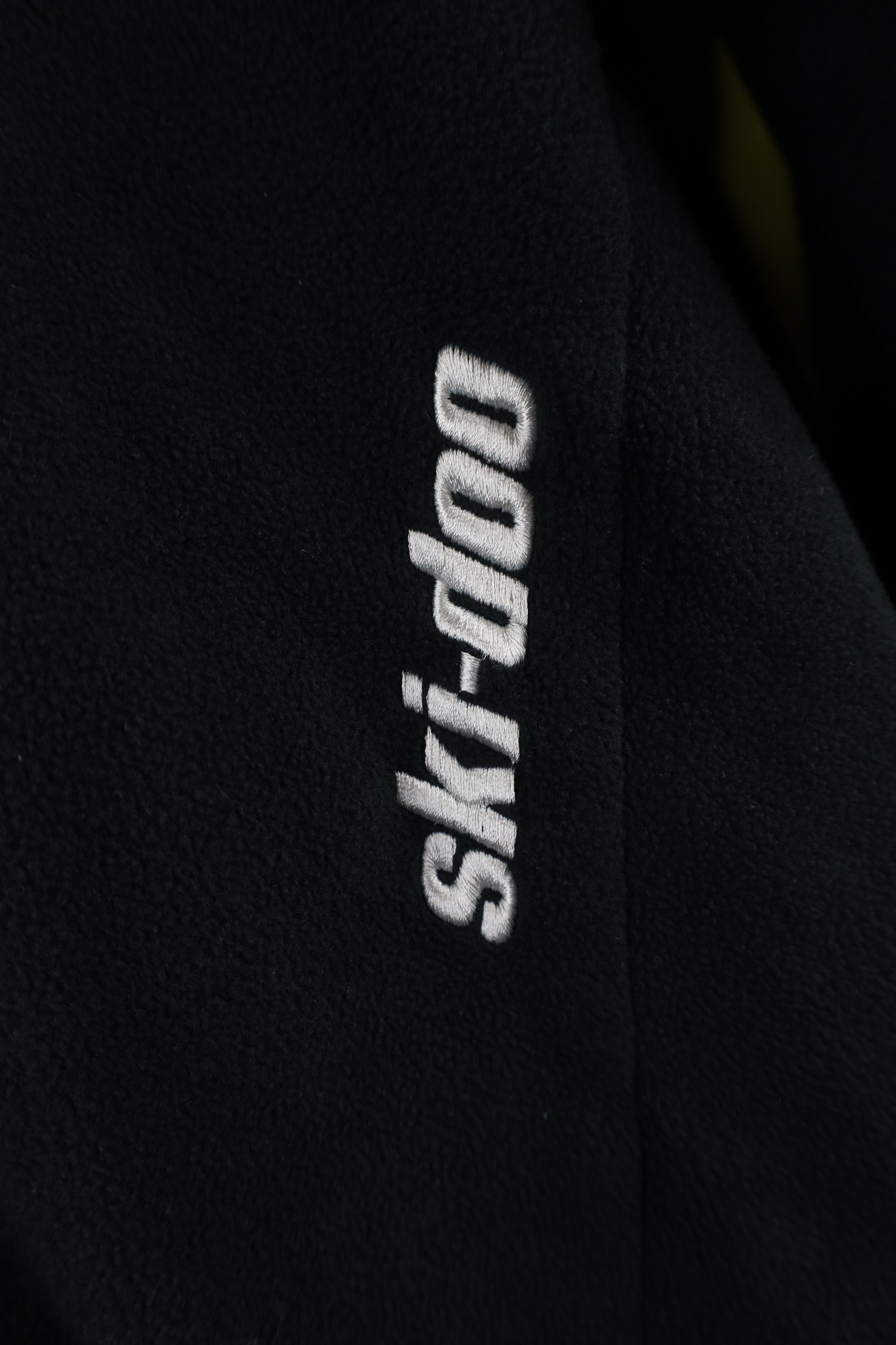 Ski-Doo × Vintage Vintage Ski Doo BRP Snowmobile Racing Fleece Jacket Black Size US M / EU 48-50 / 2 - 11 Thumbnail