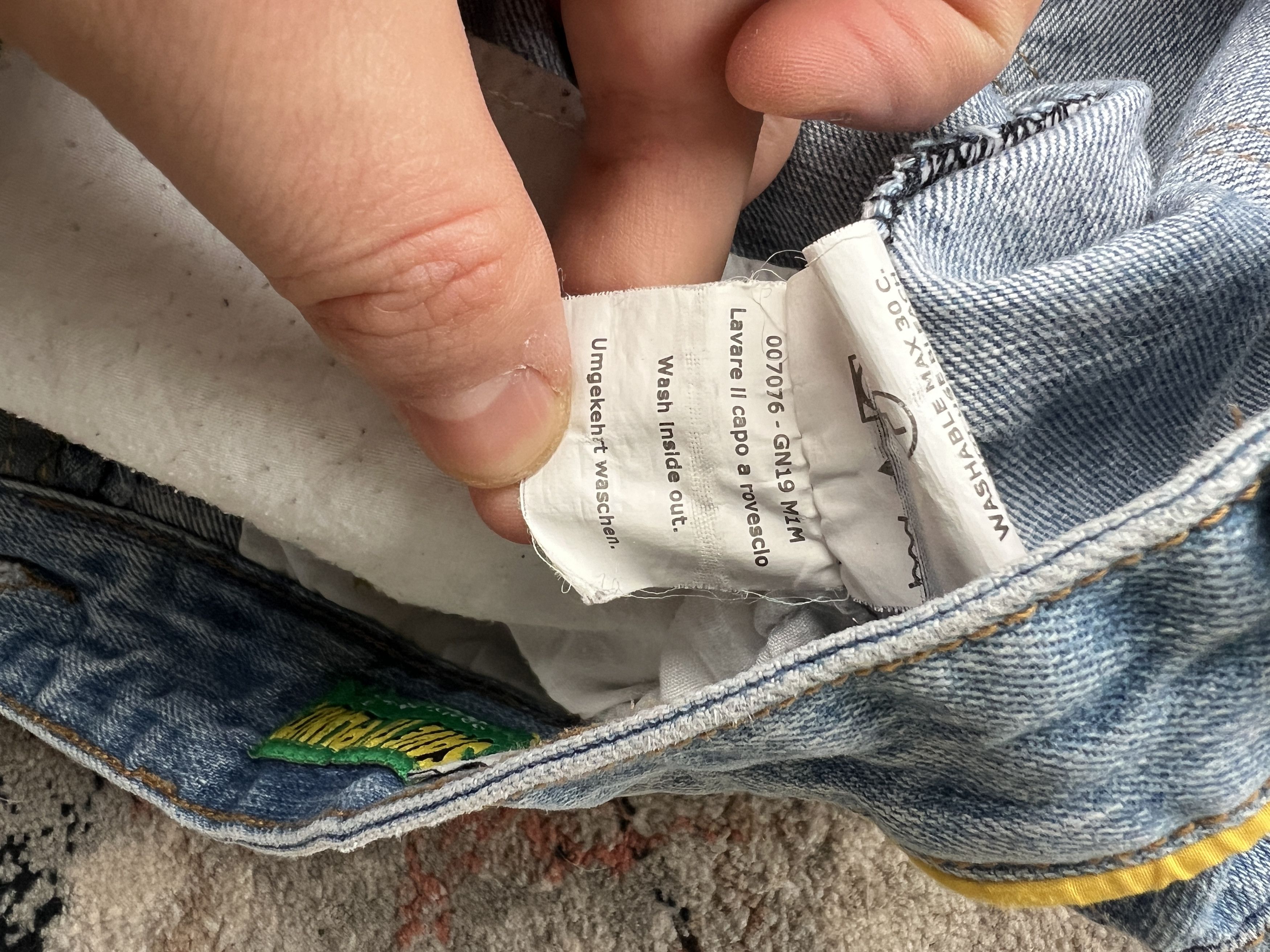 Frankie Morello Frankie Morello Rap Me! Vintage Denim Pants Size US 34 / EU 50 - 9 Thumbnail