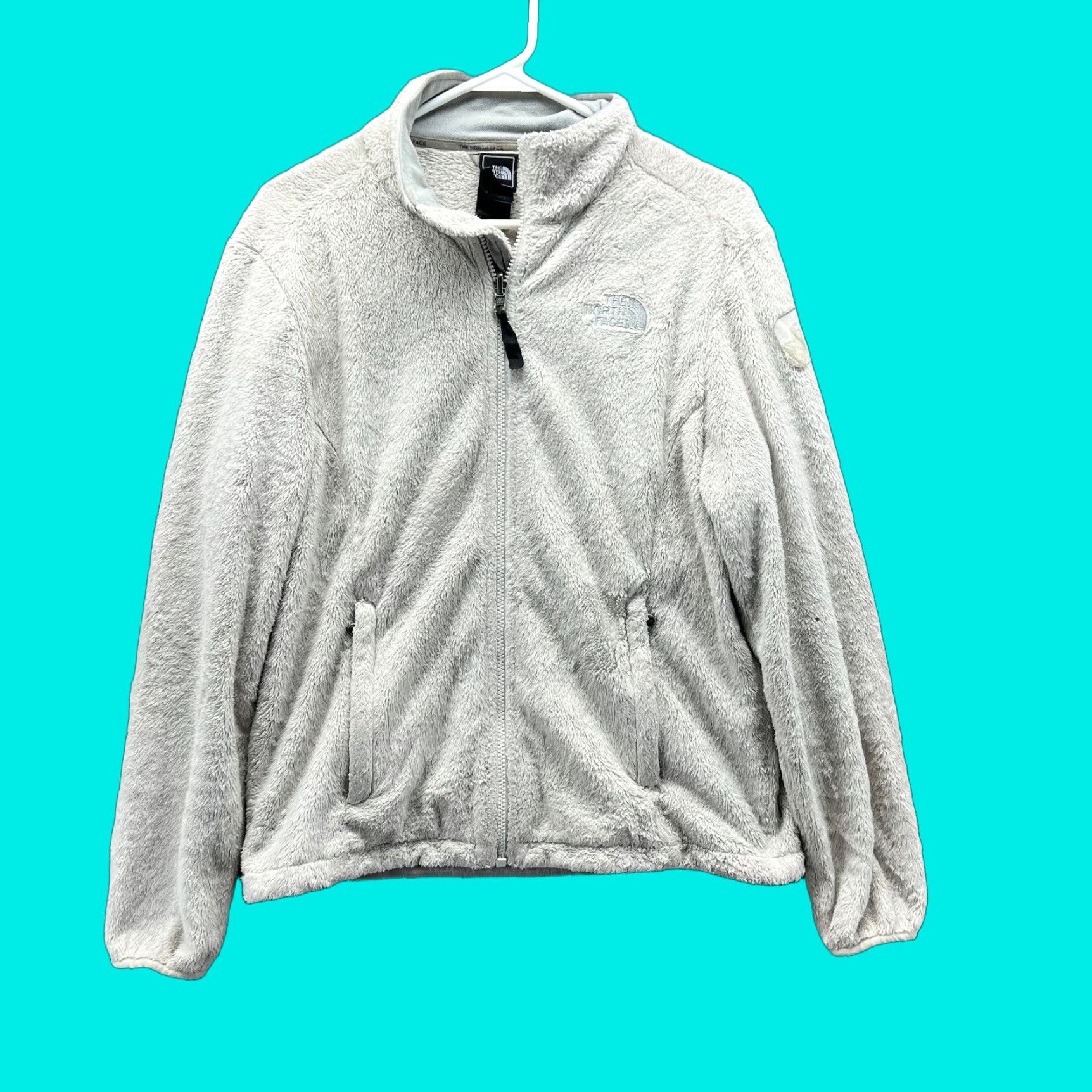 The North Face The North Face Jacket Women Medium Beige Osito Sherpa Fleece Full Zip Cozy Regular Size M Size M / US 6-8 / IT 42-44 - 1 Thumbnail