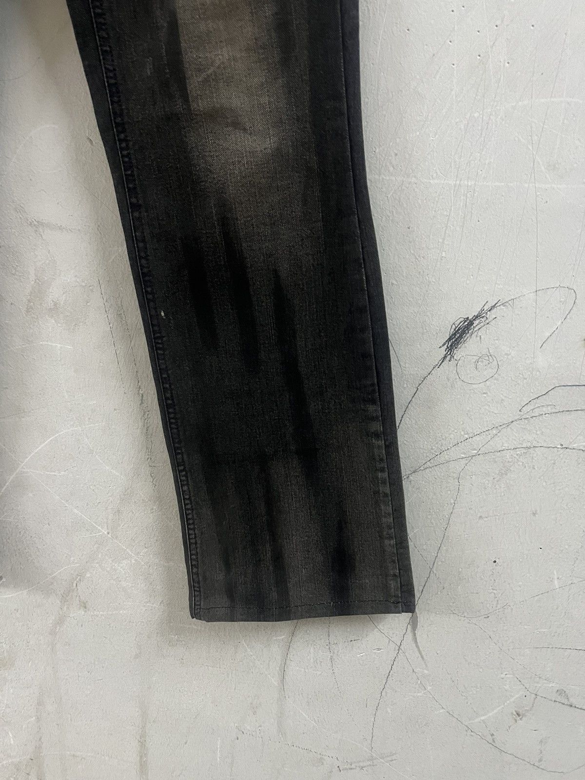 Japanese Brand FLARE UNKNOWN SKULL DENIM PANT Size US 30 / EU 46 - 5 Thumbnail