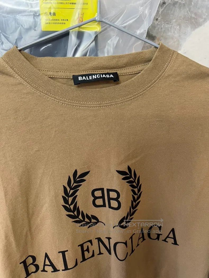 Balenciaga Balenciaga Wheat pattern short-sleeved T-shirt, size XS Size US XS / EU 42 / 0 - 2 Thumbnail